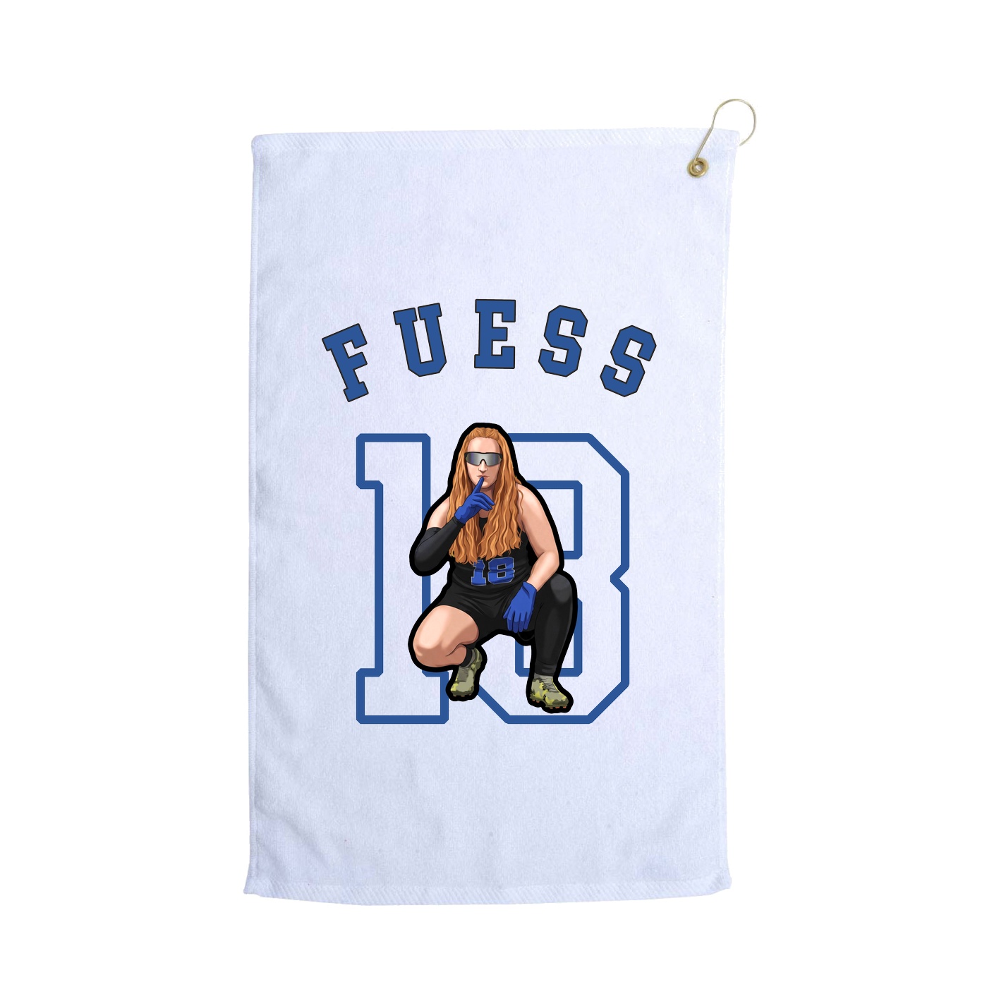 Terry Velour Golf Towel