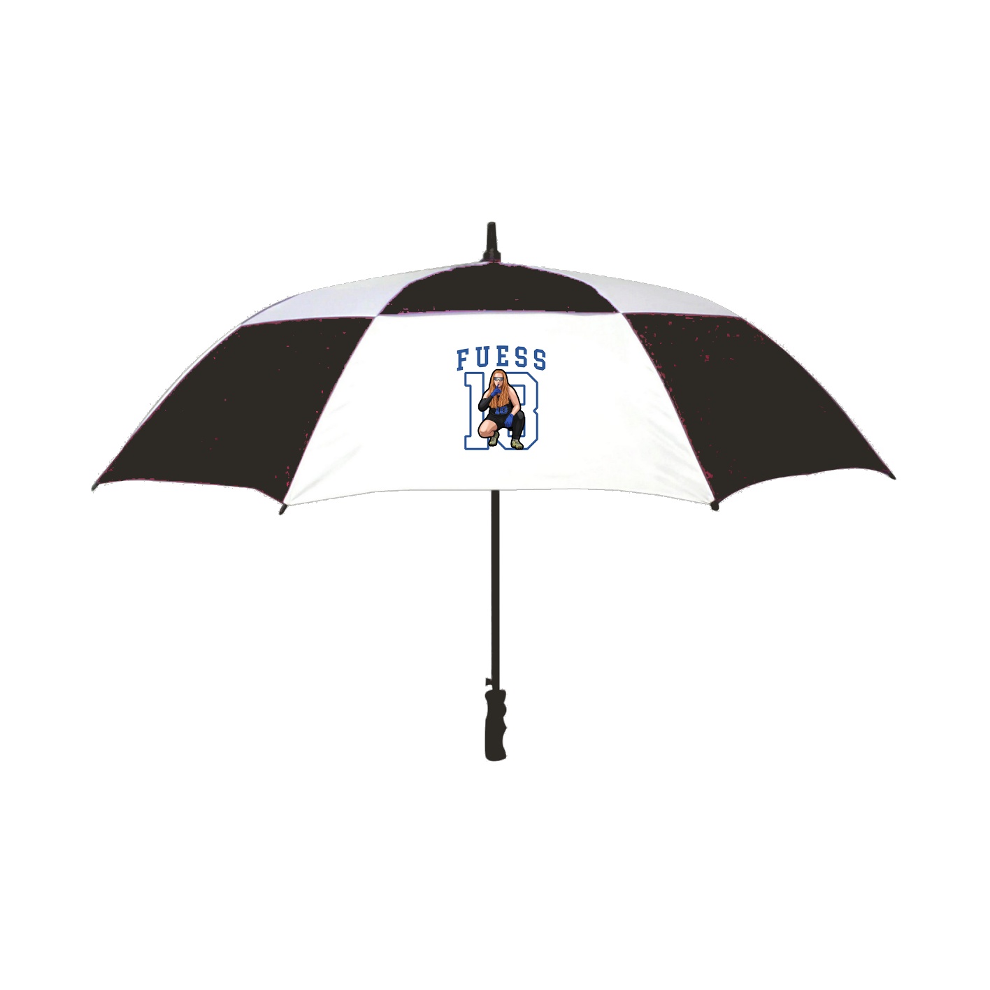 60" Vented Fiberglass Shaft Golf Umbrella