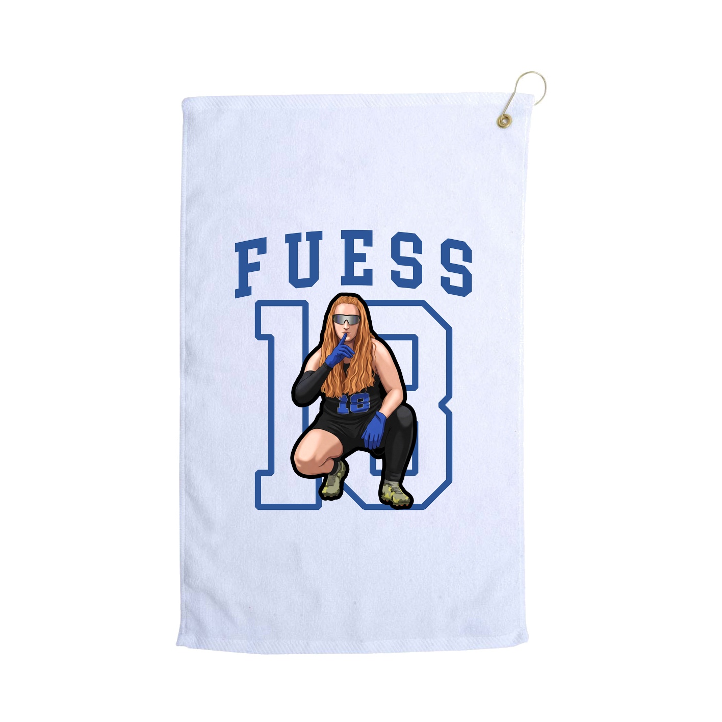 Terry Velour Golf Towel