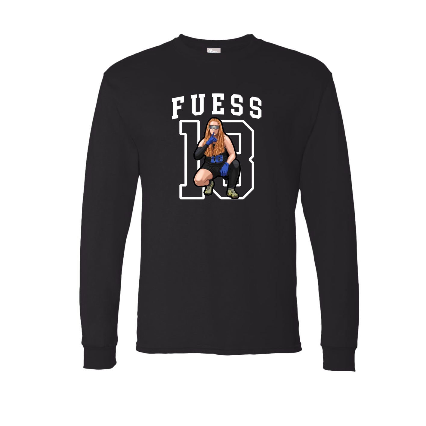 Long Sleeve Tee — Shirsey in Black