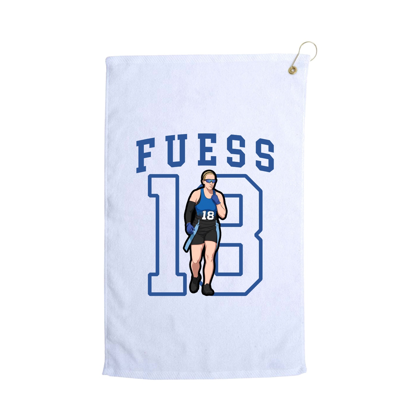 Golf Towel — Shirsey in White