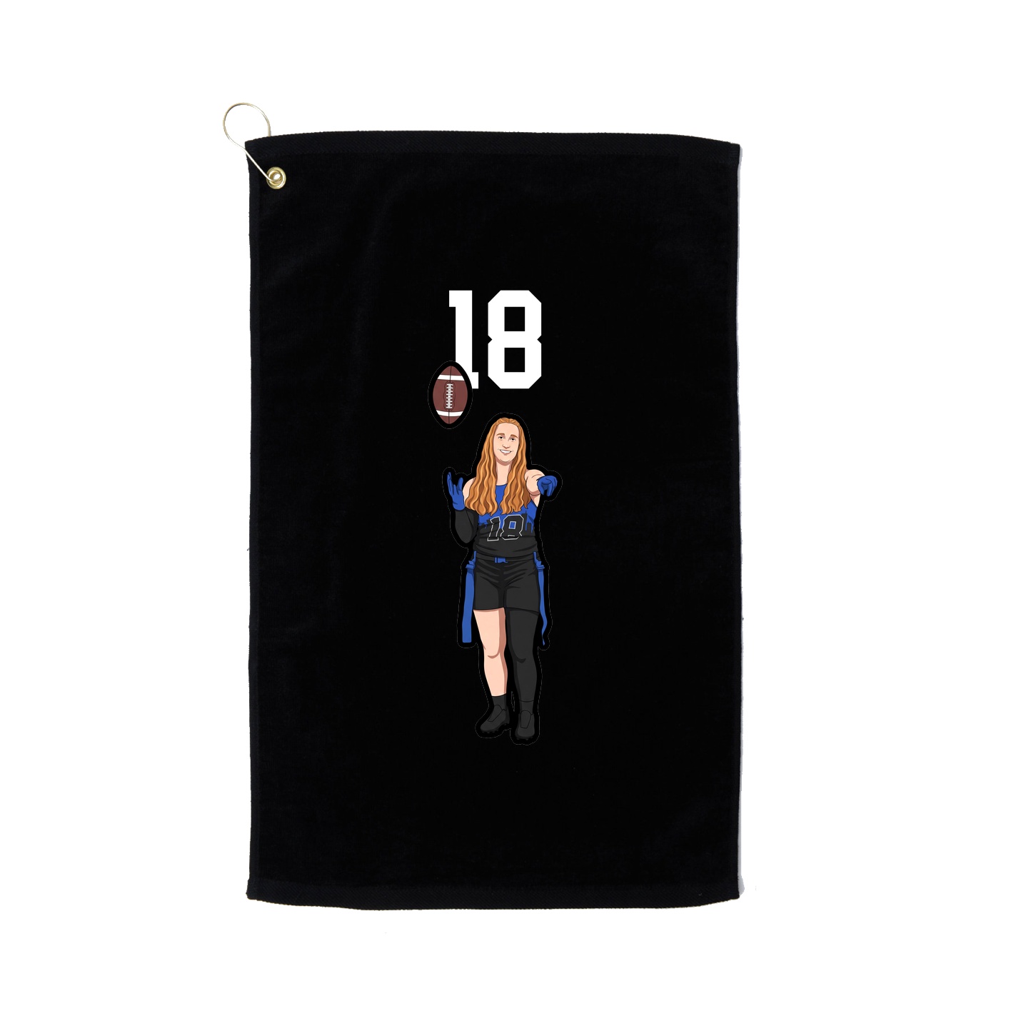 Terry Velour Golf Towel