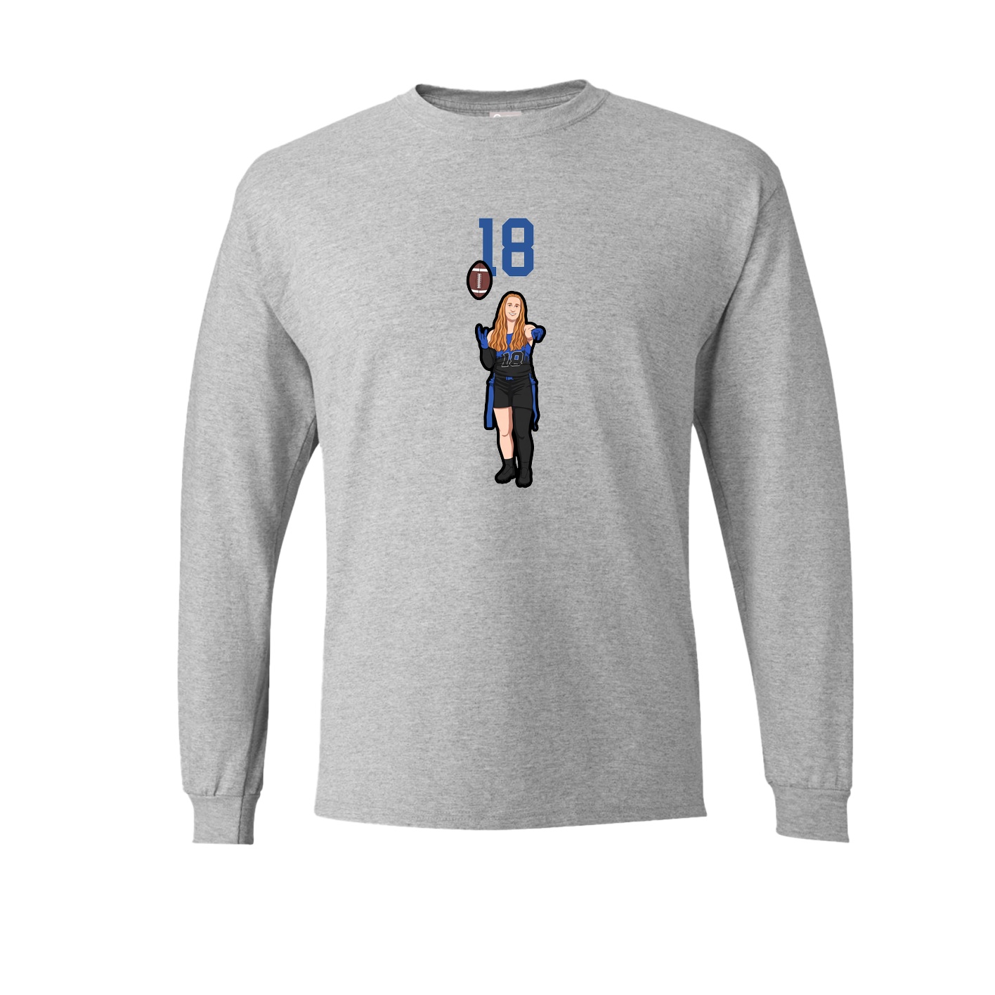 NIL Club Long Sleeve Tee