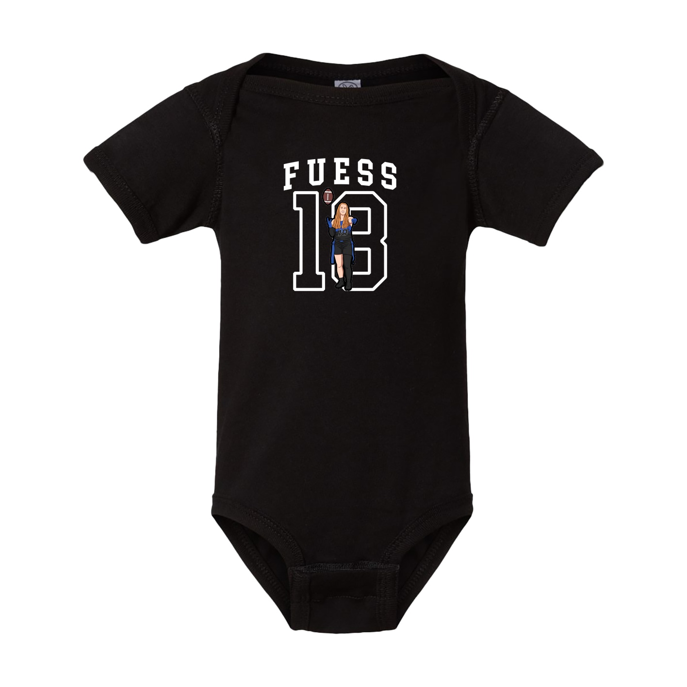 Baby Onesie — Shirsey in Black