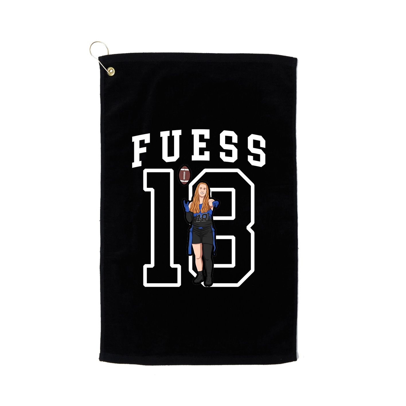 Golf Towel — Shirsey in Black