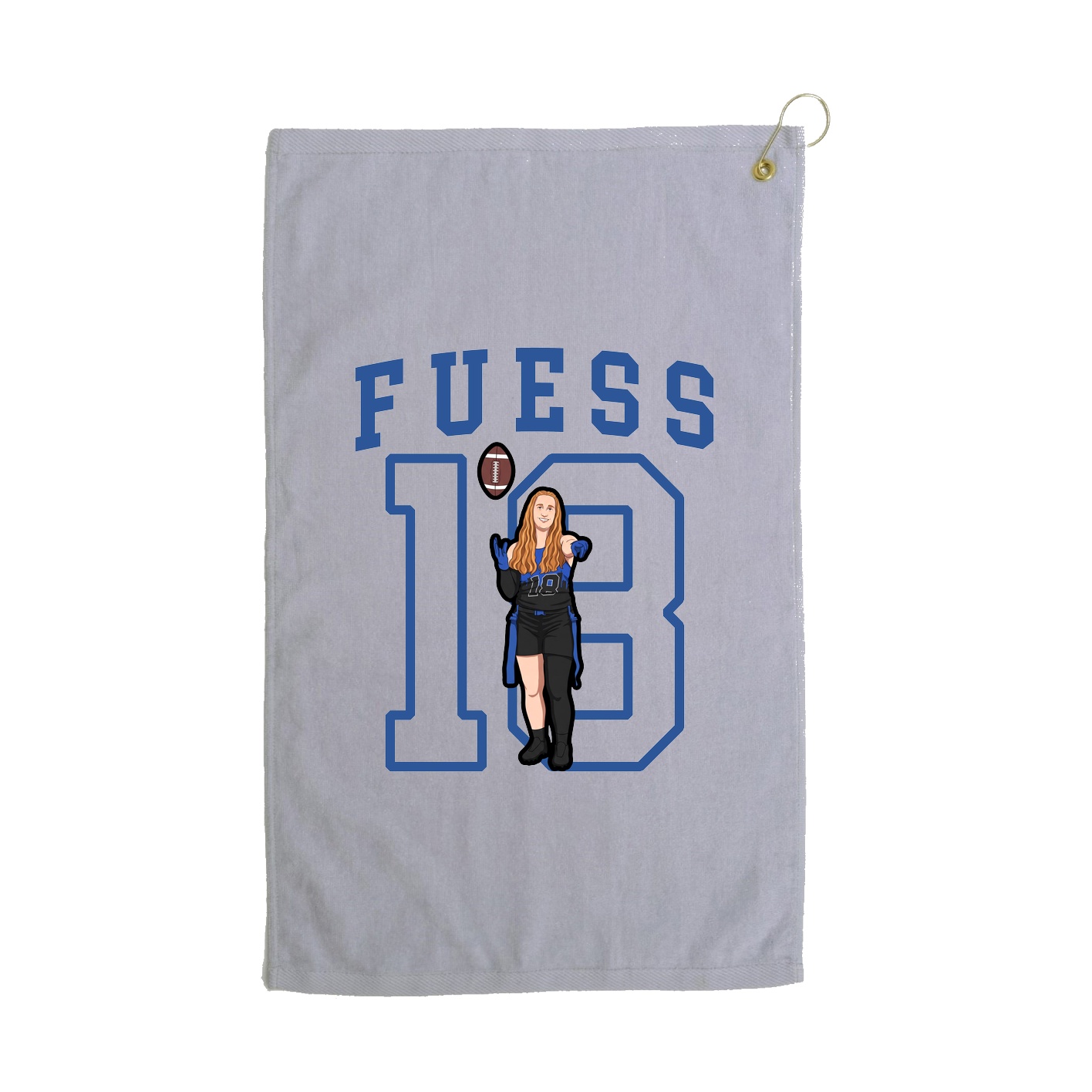 Terry Velour Golf Towel