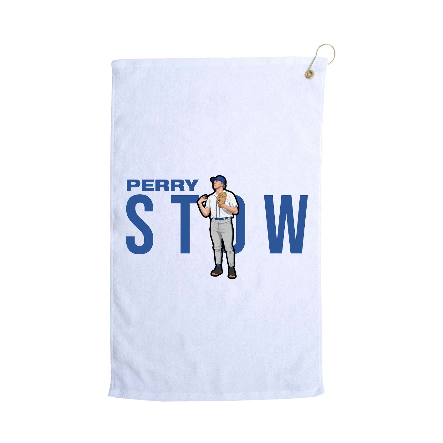 Golf Towel — Player Name in White