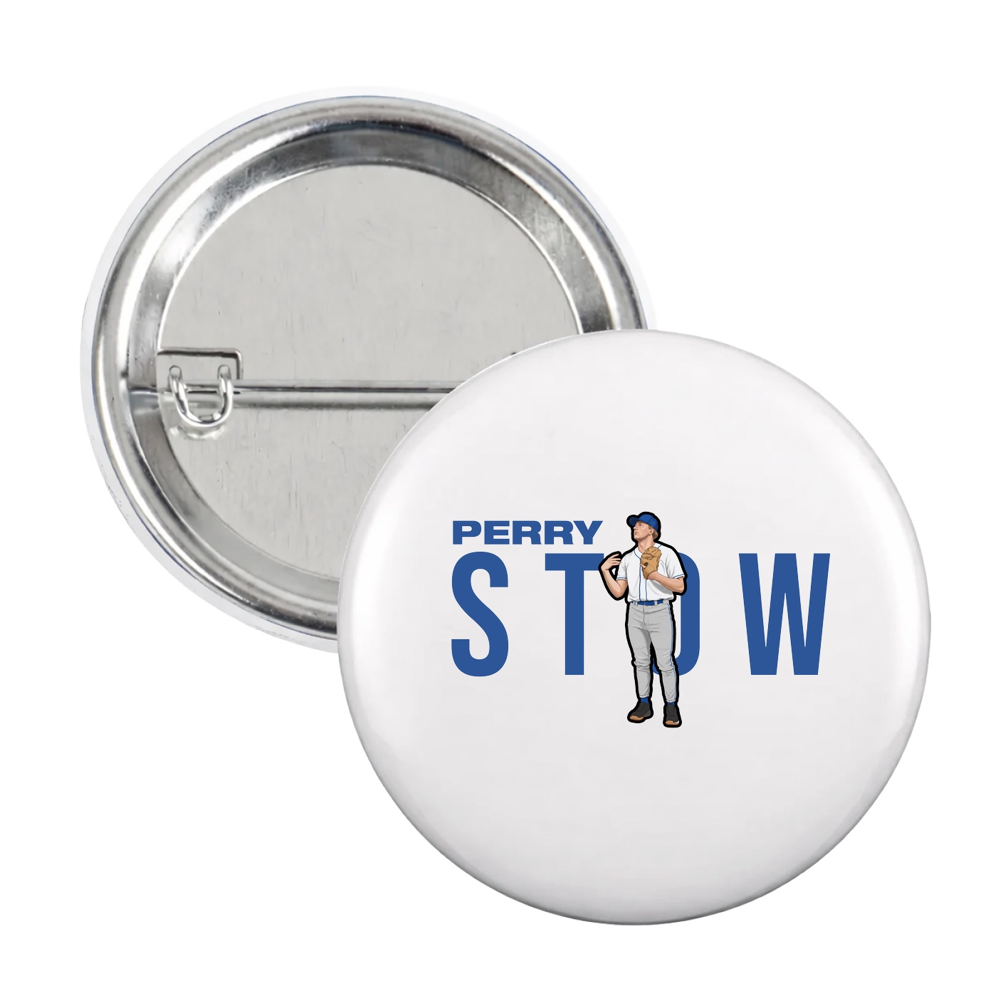 Game Day Button — Player Name in White