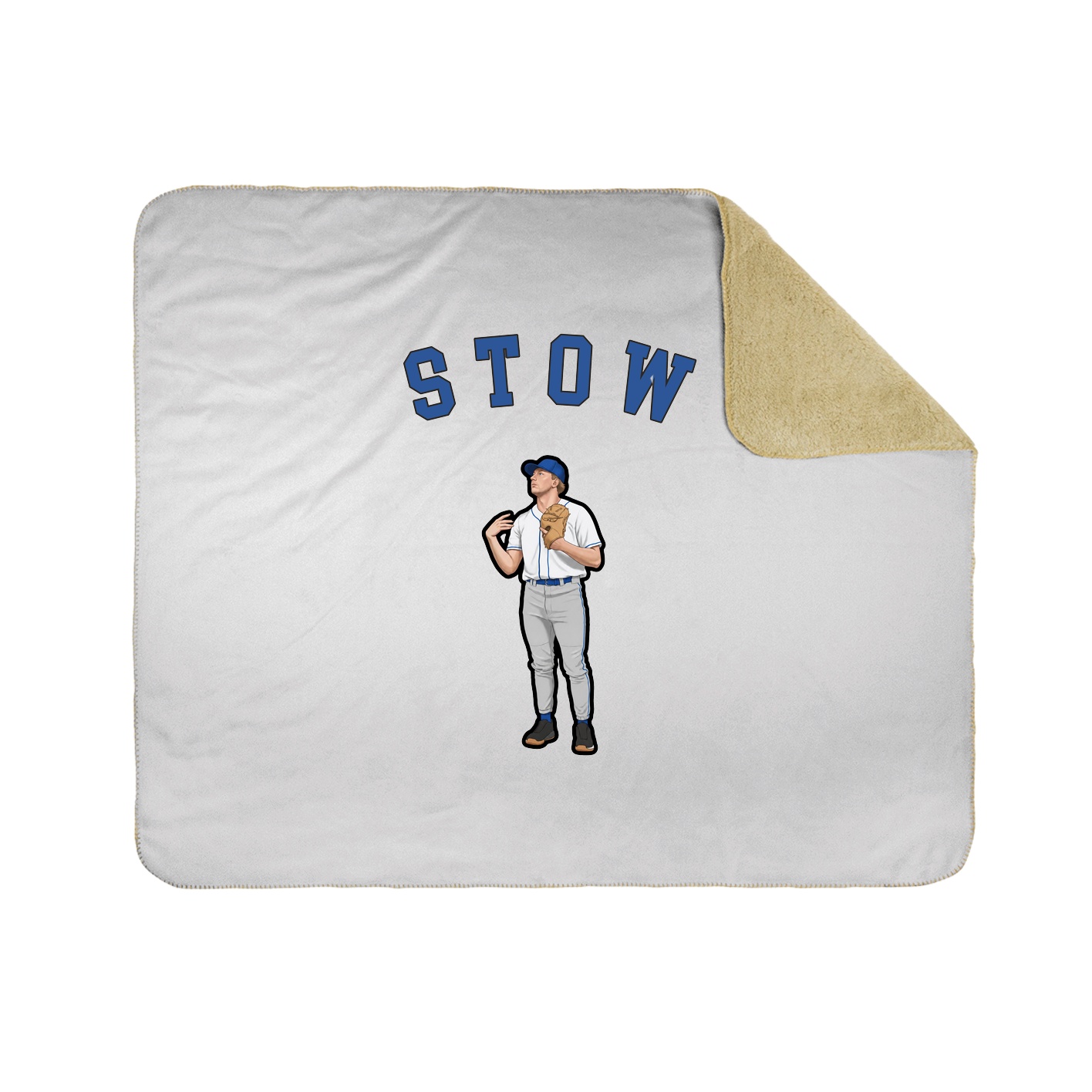 Throw Blanket — Shirsey Arch in White