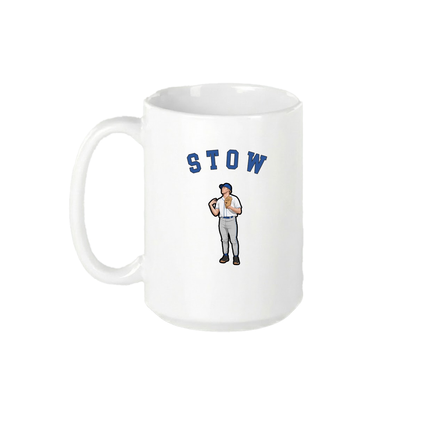 15oz Coffee Mug — Shirsey Arch in White