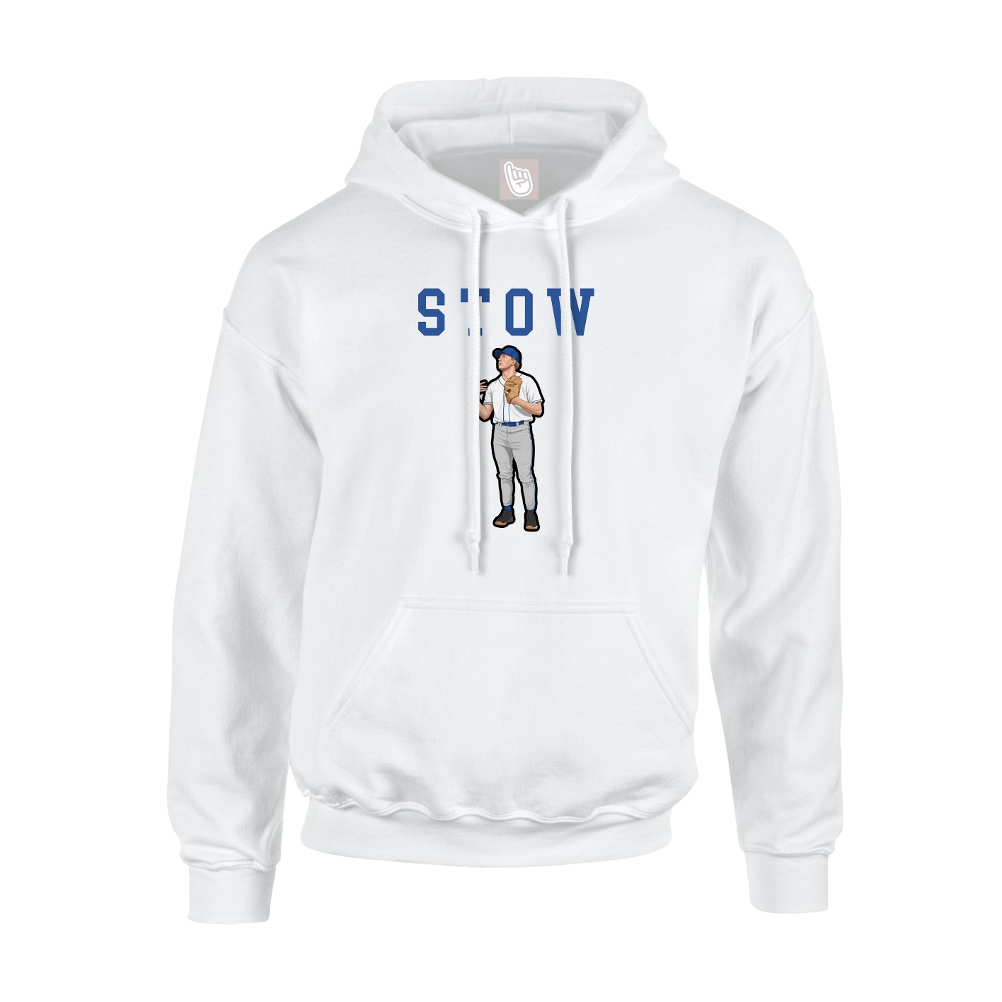 Youth Hoodie — Shirsey in White