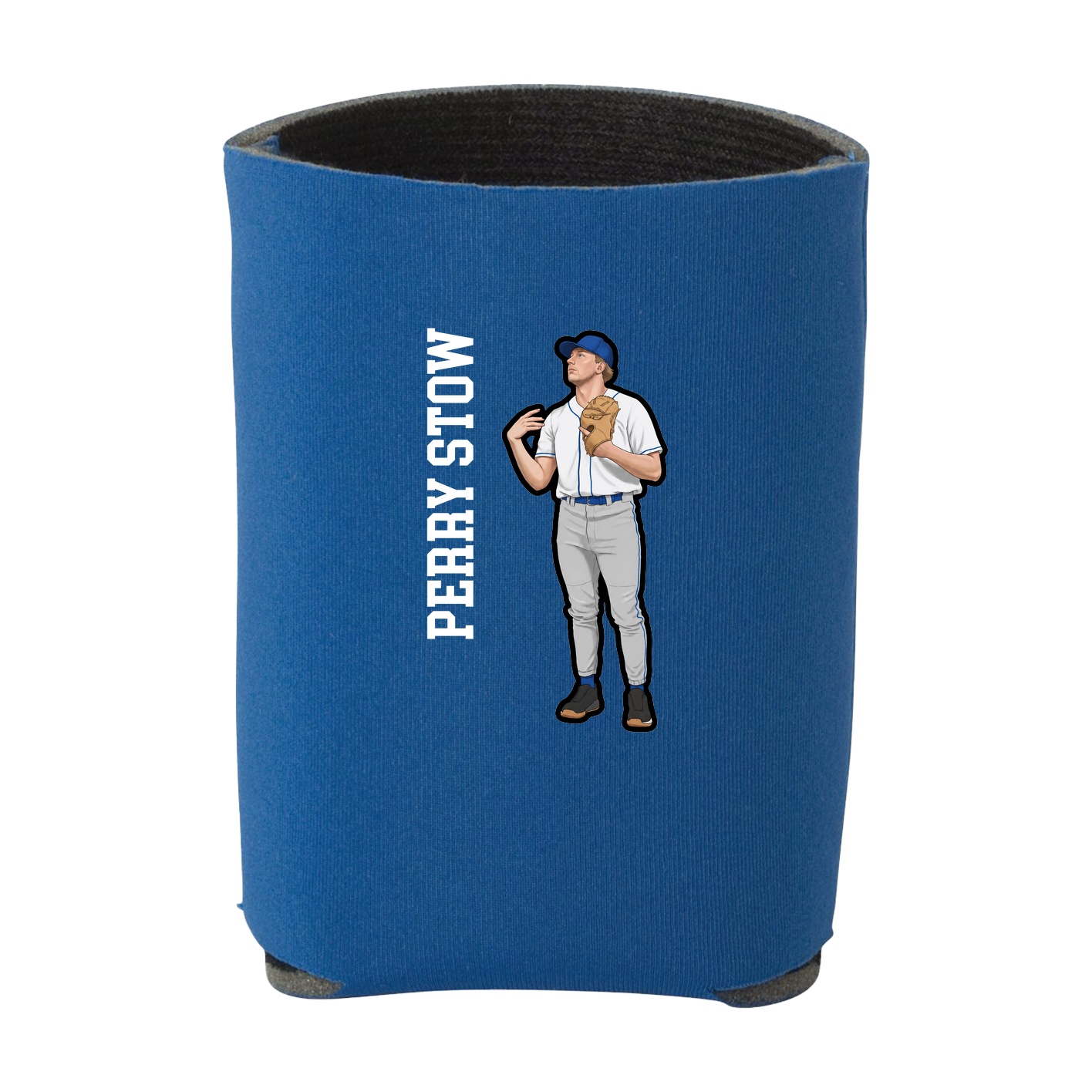 Can Holder — Name Vertical in Royal