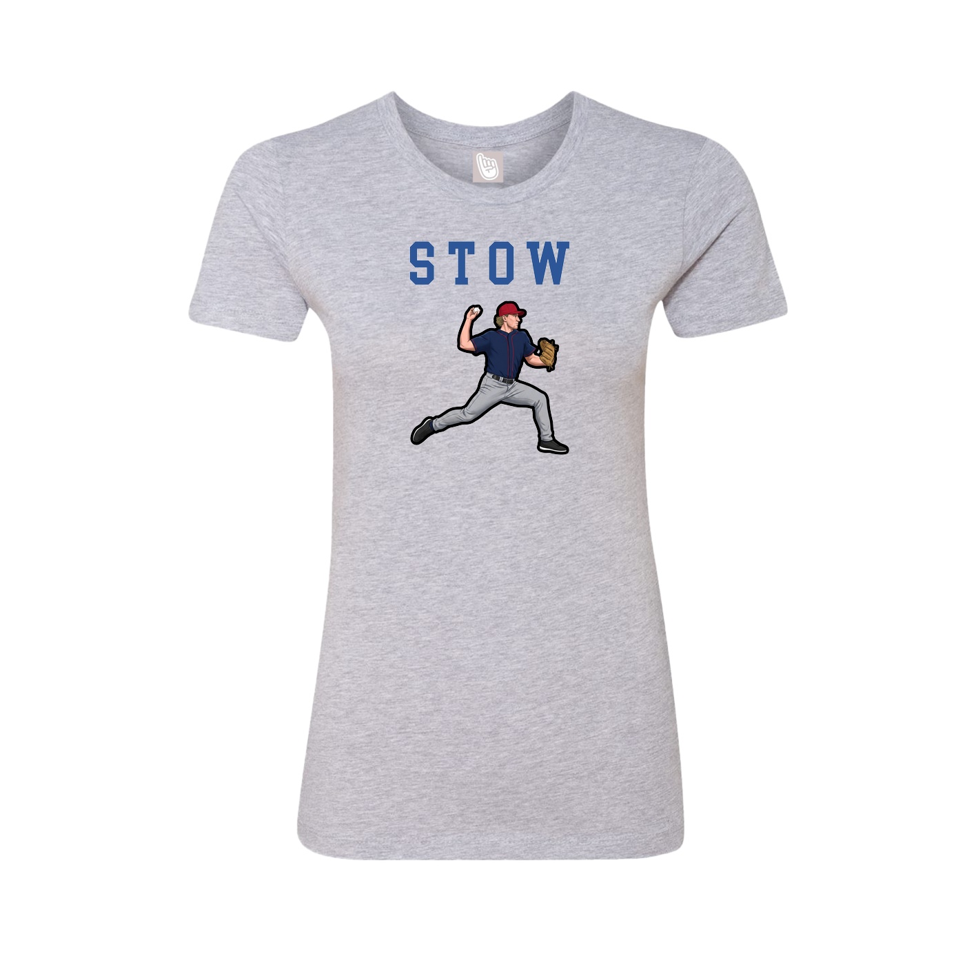 Fitted Women's Tee — Shirsey in Grey