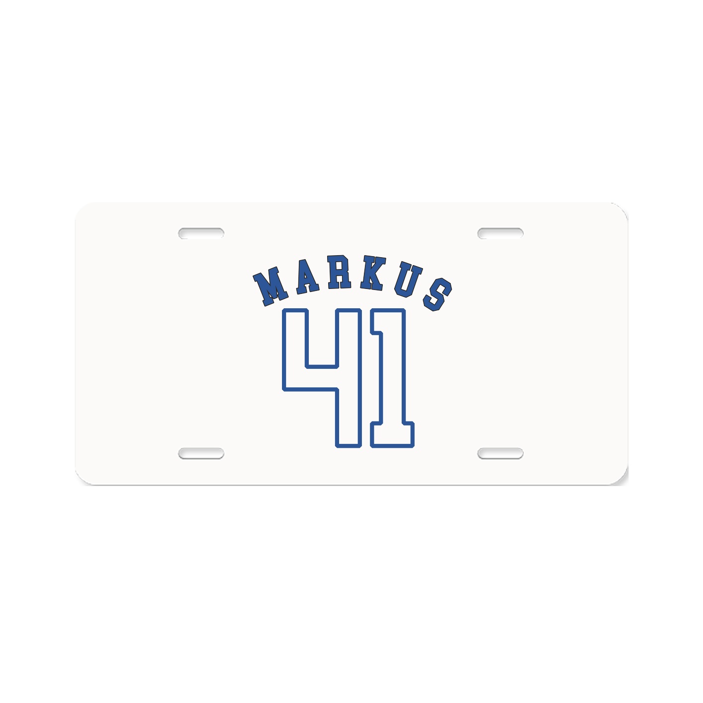 License Plate — Shirsey Arch in Classic