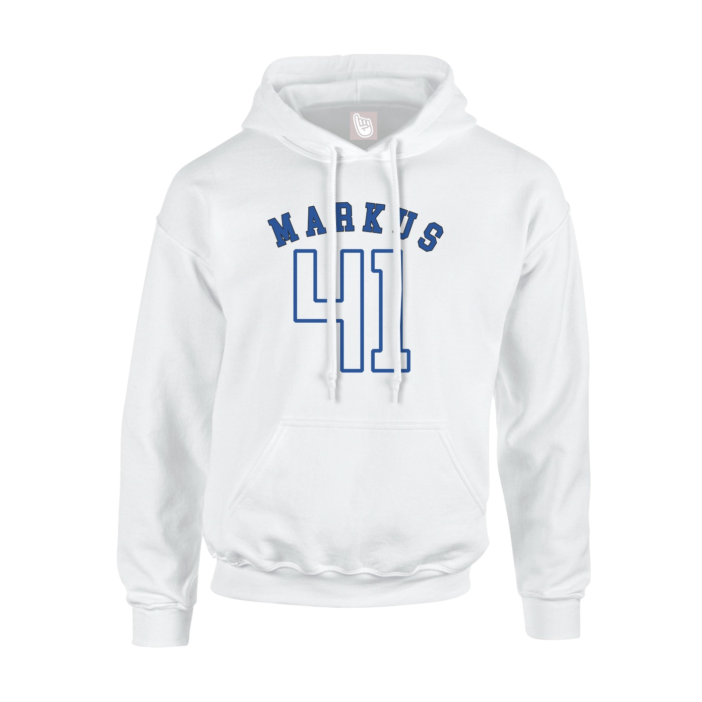Hoodie — Shirsey Arch in White