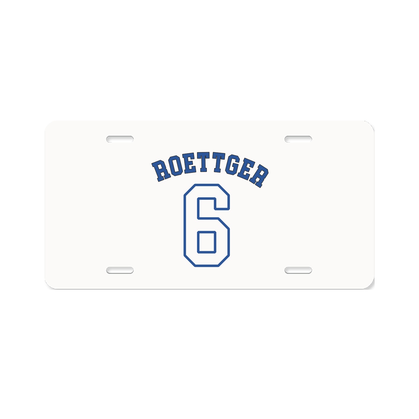 License Plate — Shirsey Arch in Classic