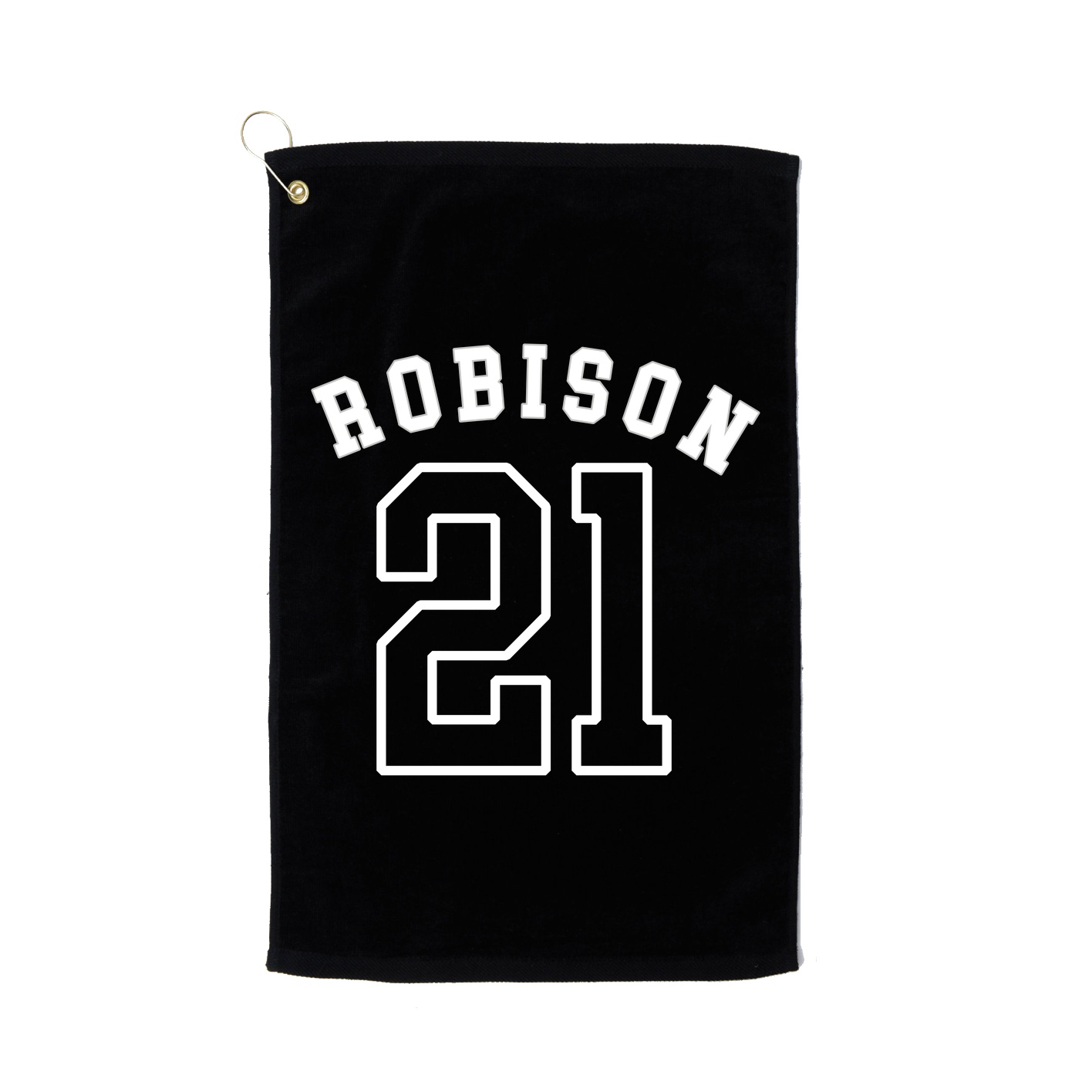 Golf Towel — Shirsey Arch in Black