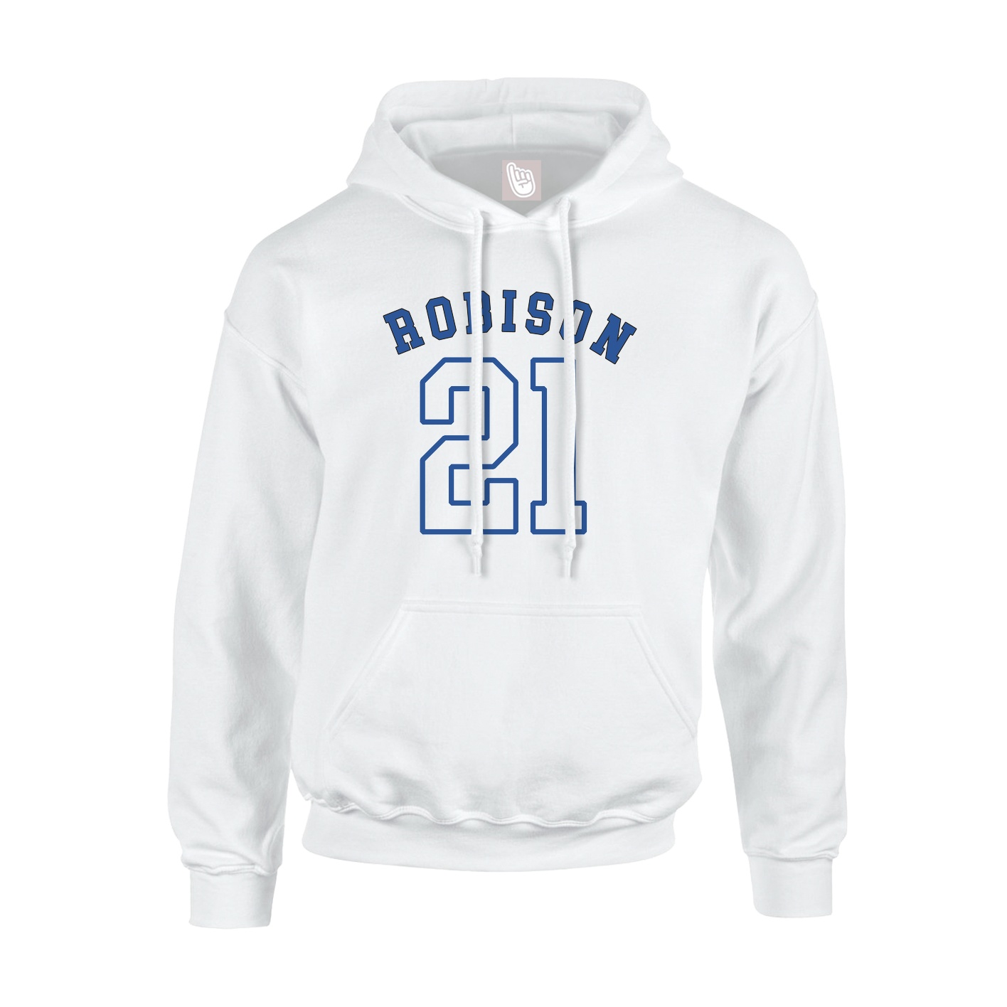 Hoodie — Shirsey Arch in White