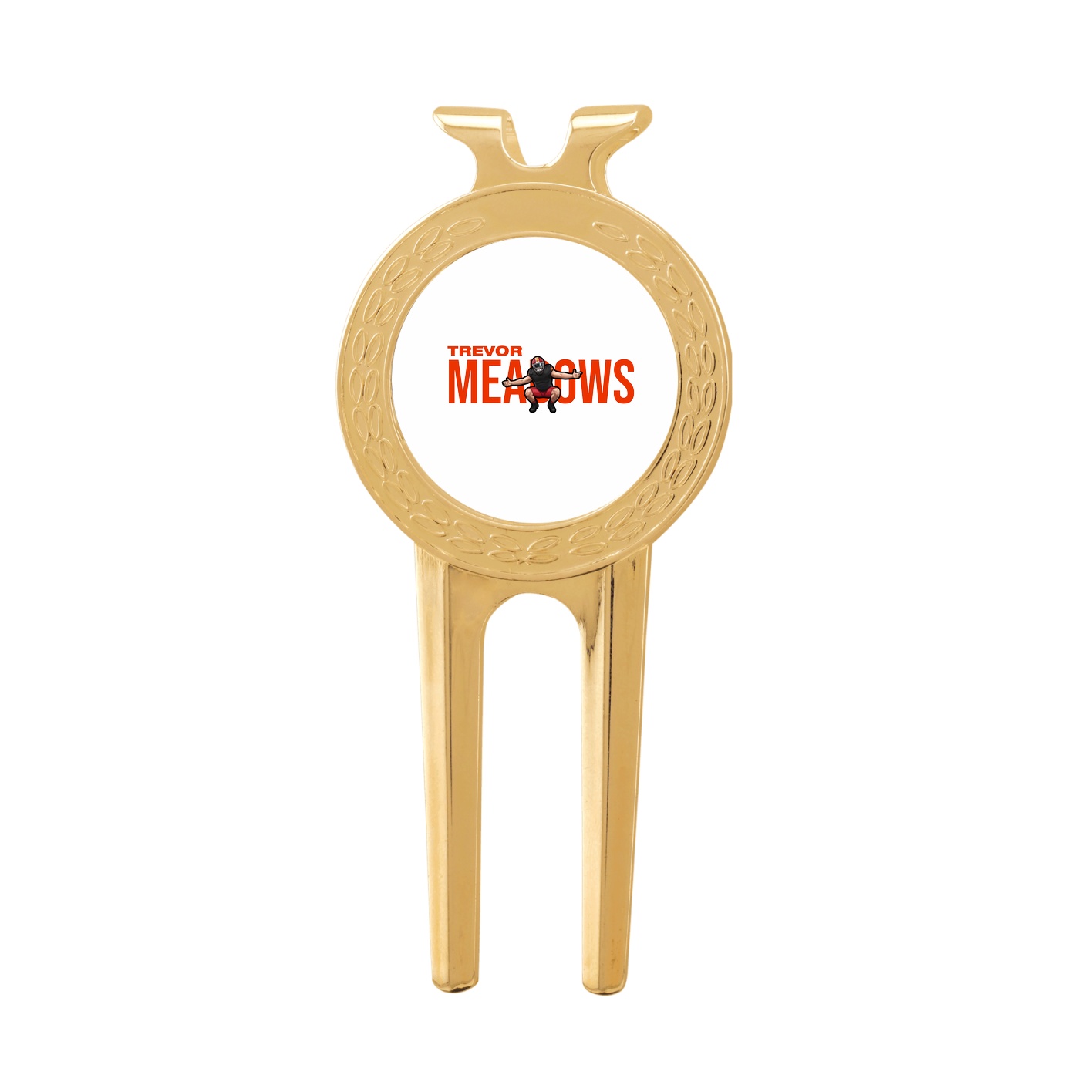Divot Tool with Ball Marker — Player Name in Classic