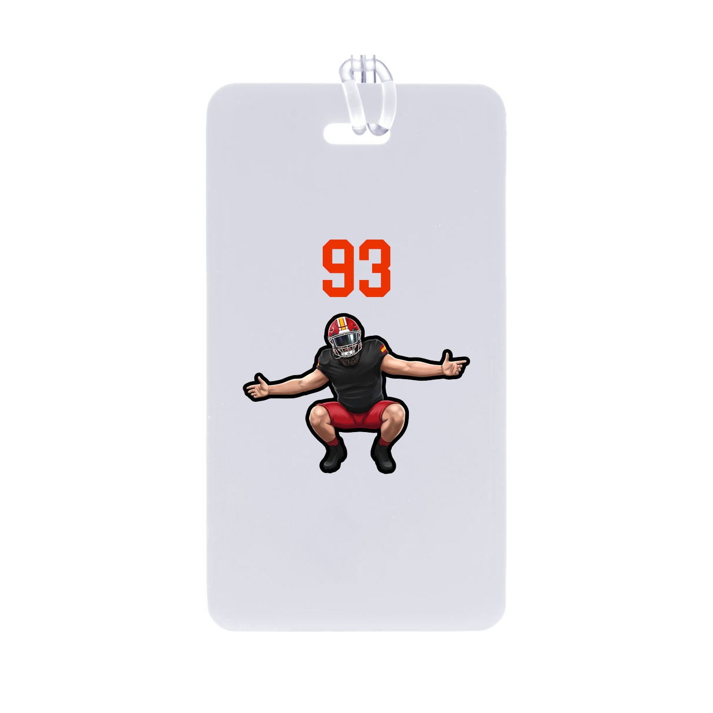 Bag Tag — Number Top in Classic