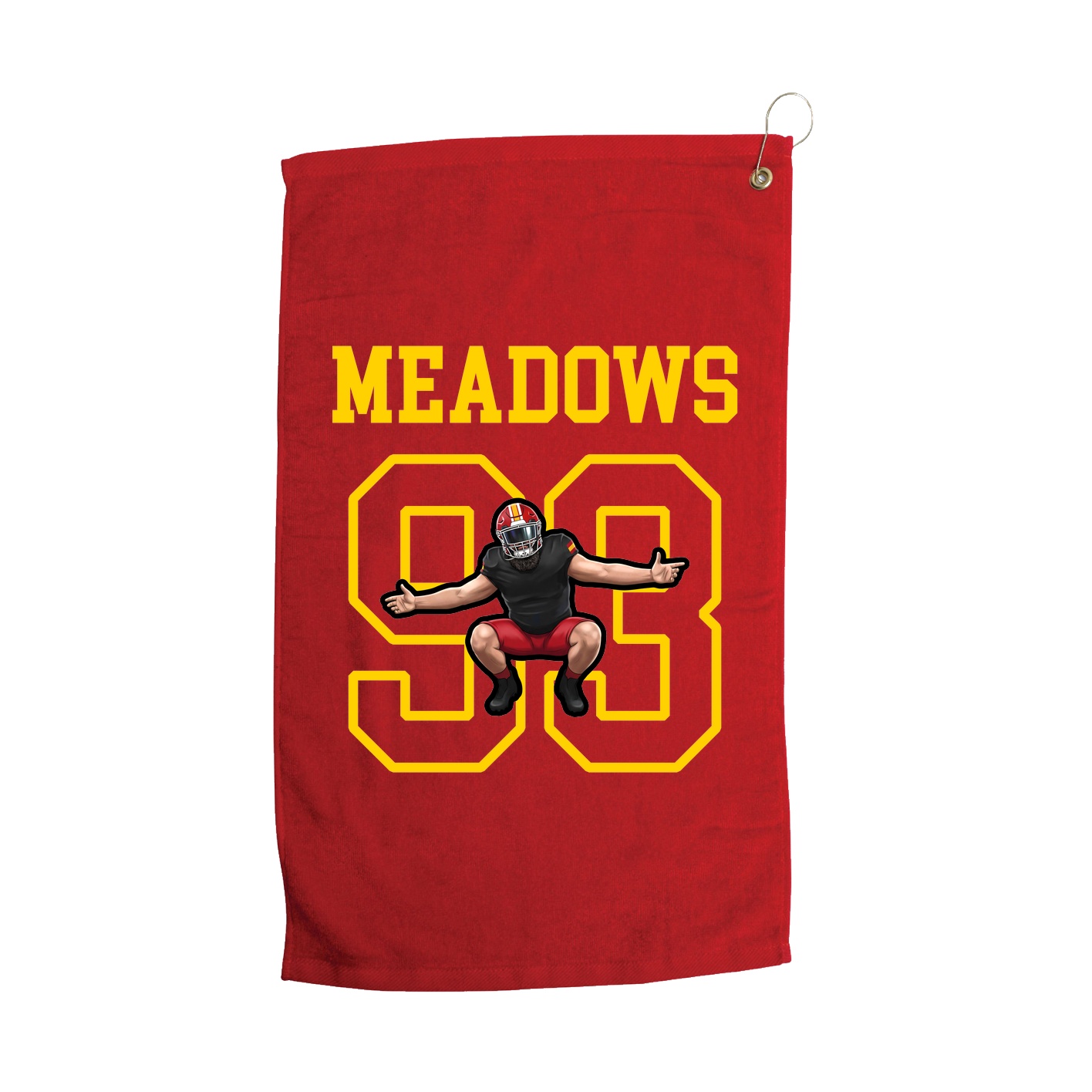 Golf Towel — Shirsey in Red
