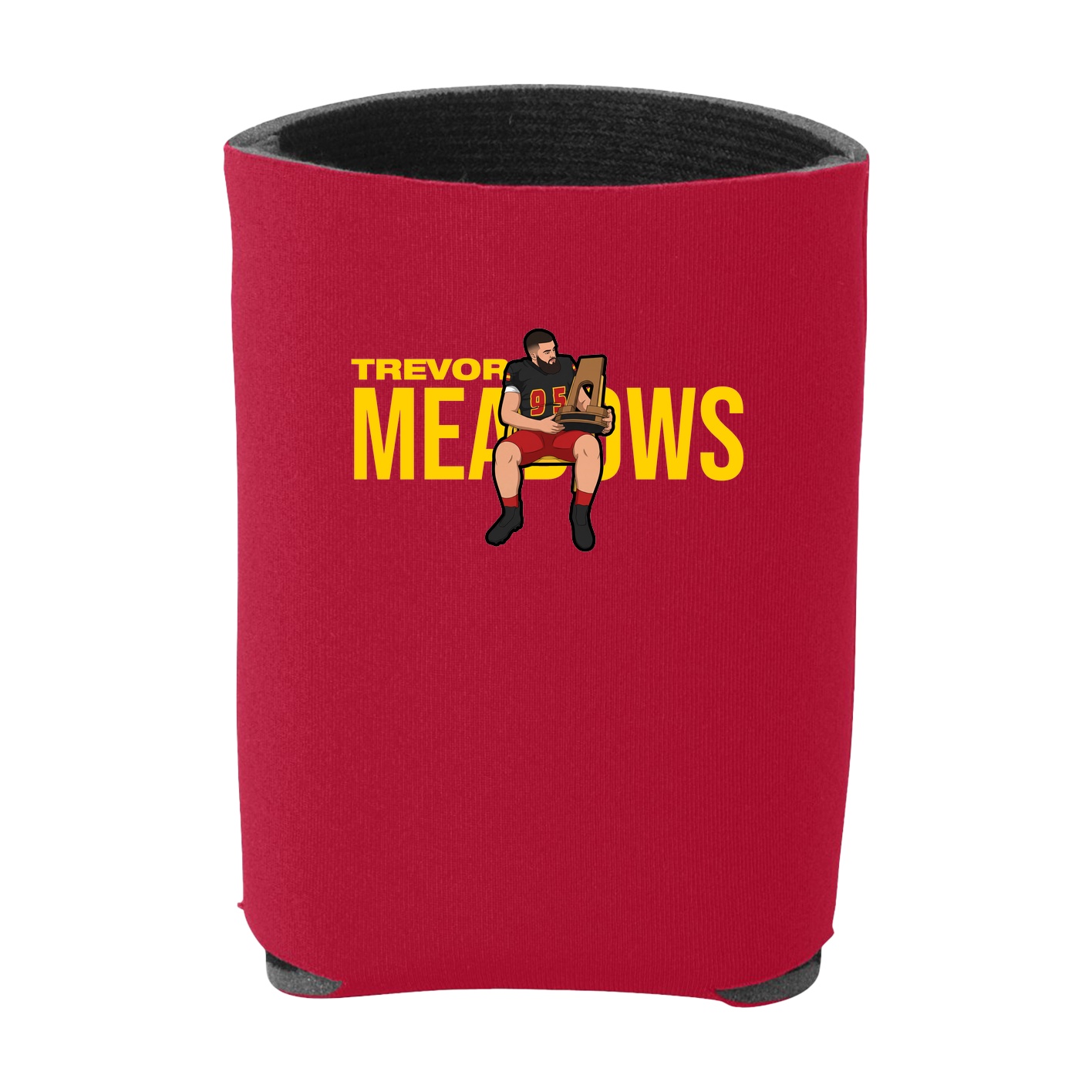 Can Holder — Player Name in Red