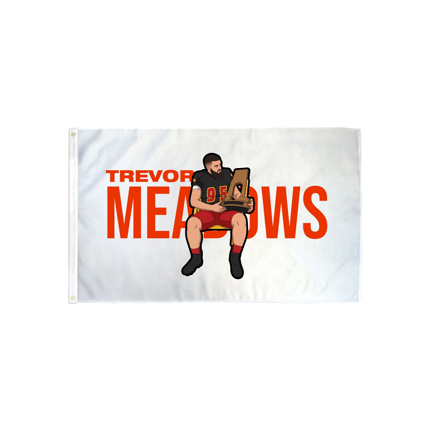 3x5 Flag — Player Name in Classic