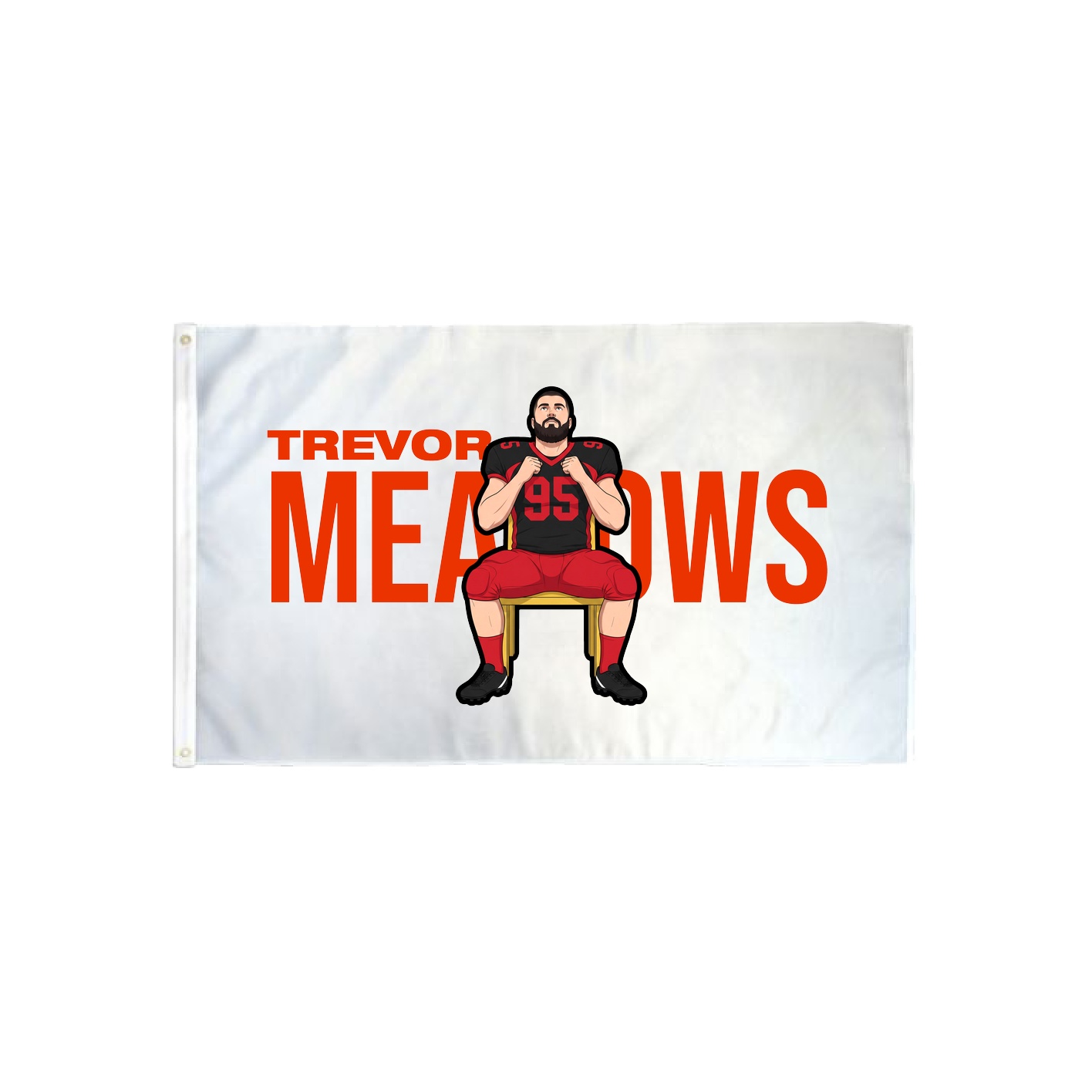 3x5 Flag — Player Name in Classic