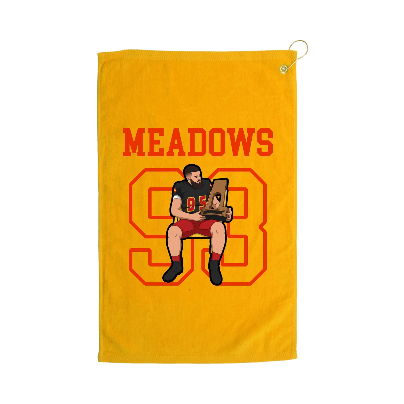 Golf Towel — Shirsey in Gold