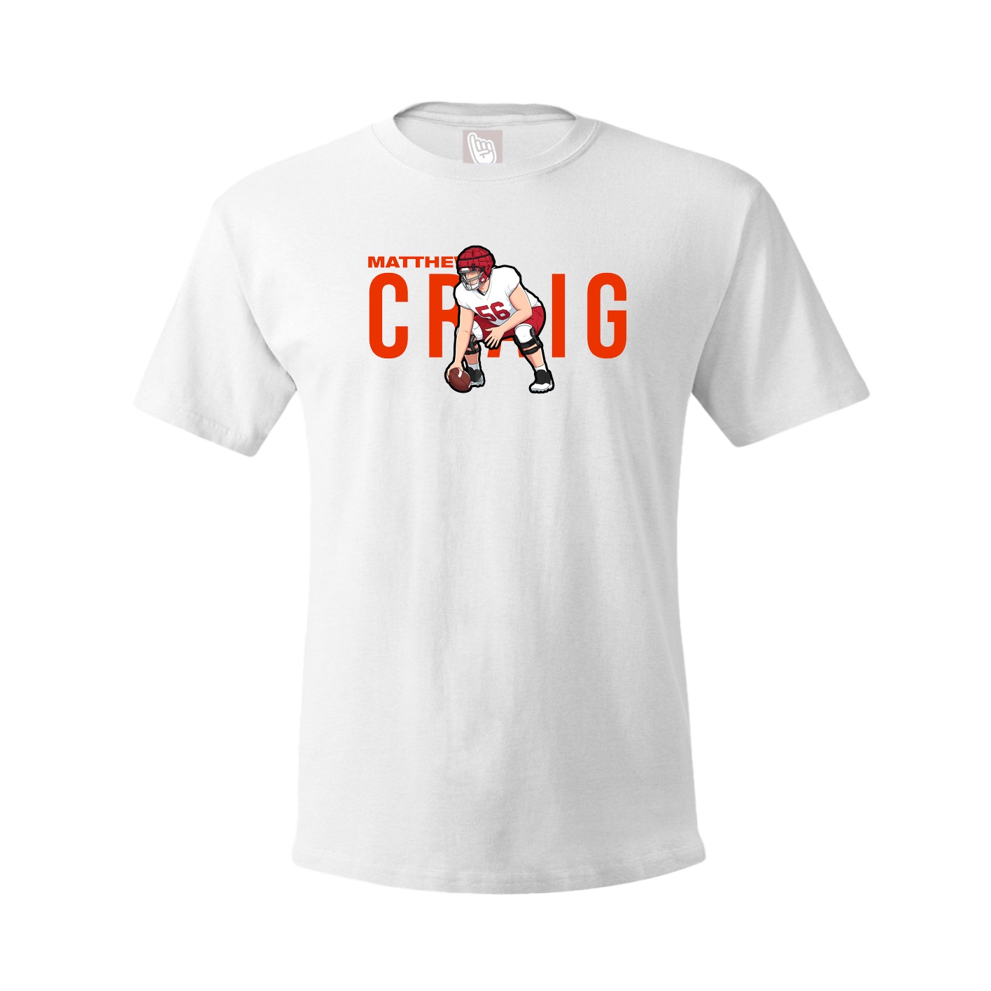 Tee — Player Name in White