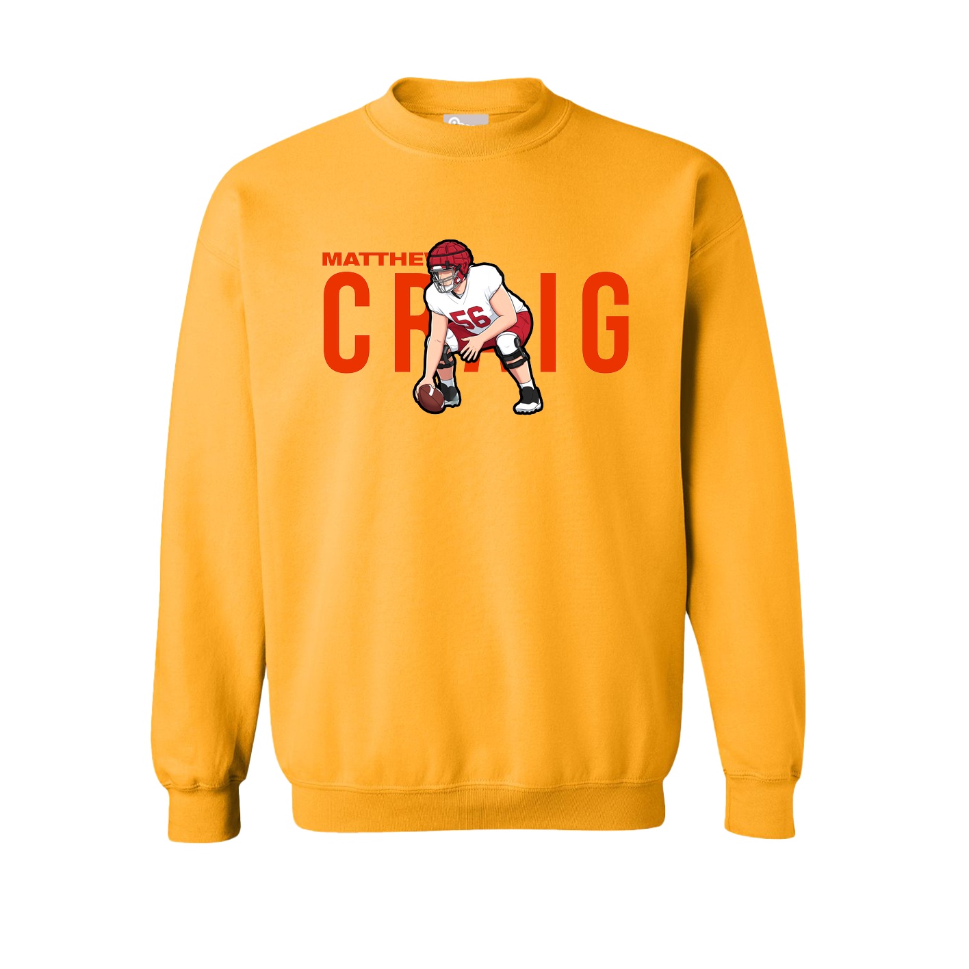Fleece Crew — Player Name in Gold
