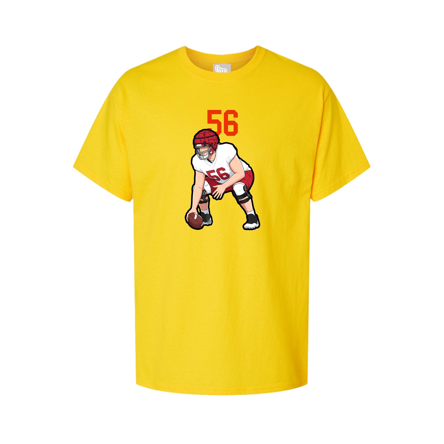 Tee — Number Top in Gold