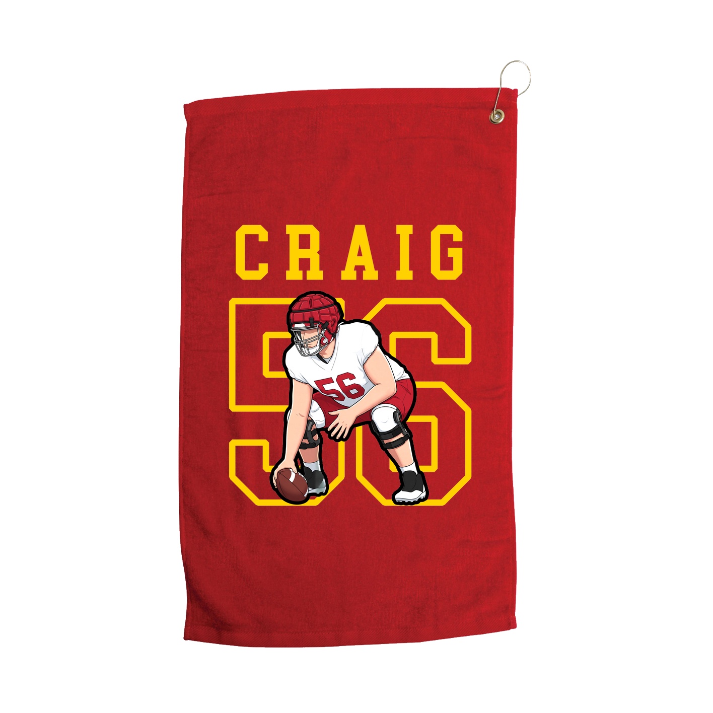 Golf Towel — Shirsey in Red