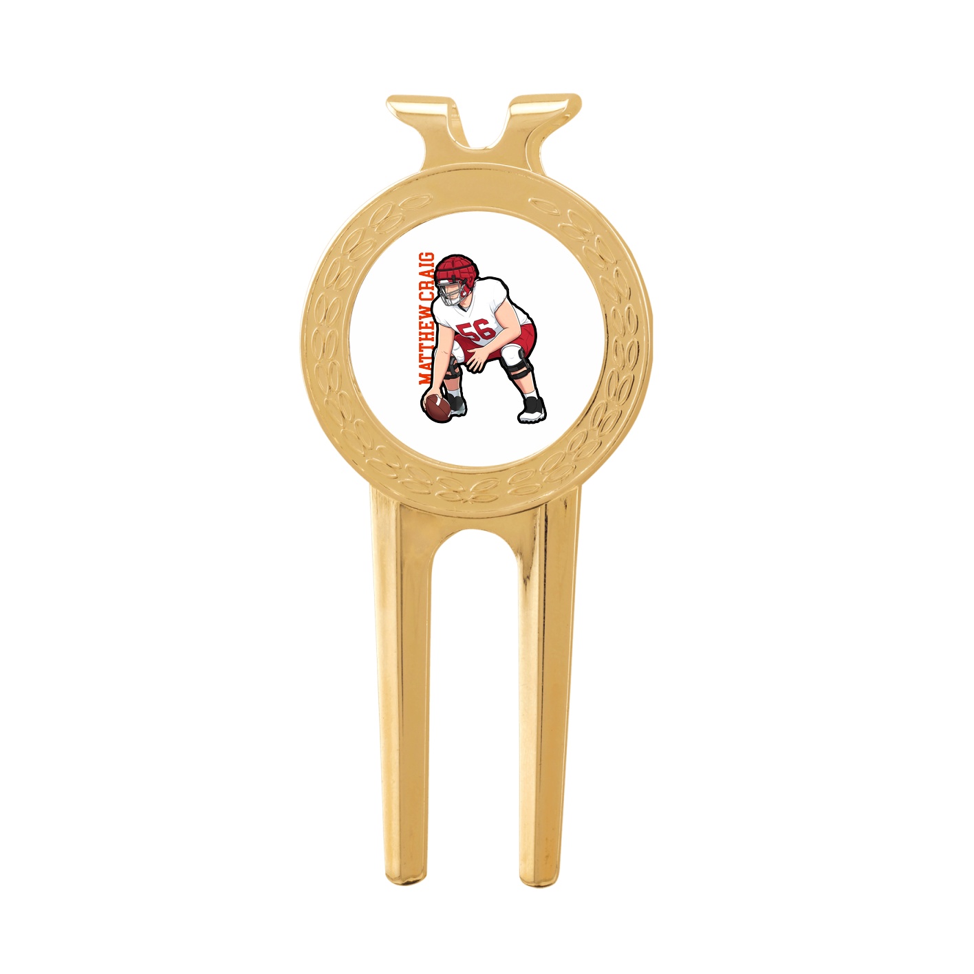 Divot Tool with Ball Marker — Name Vertical in Classic