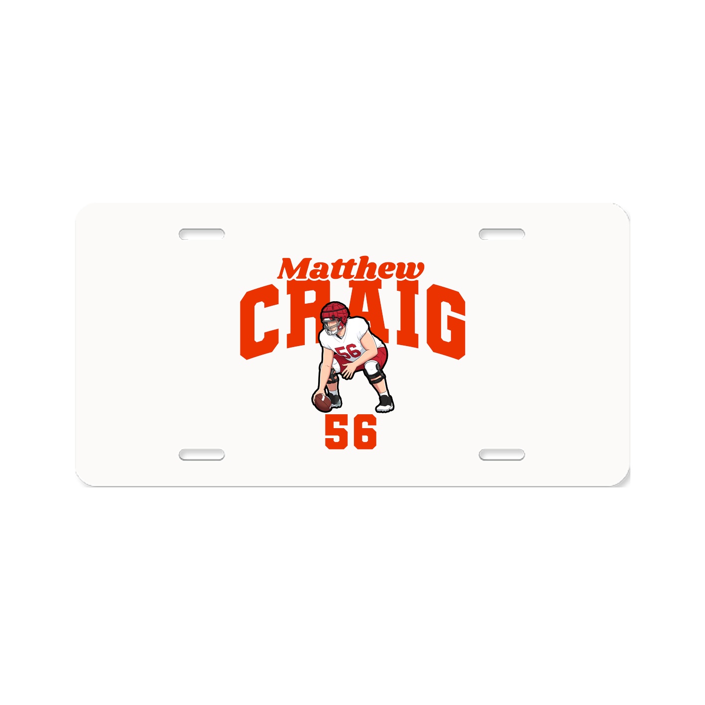 License Plate — Signature Arch in Classic