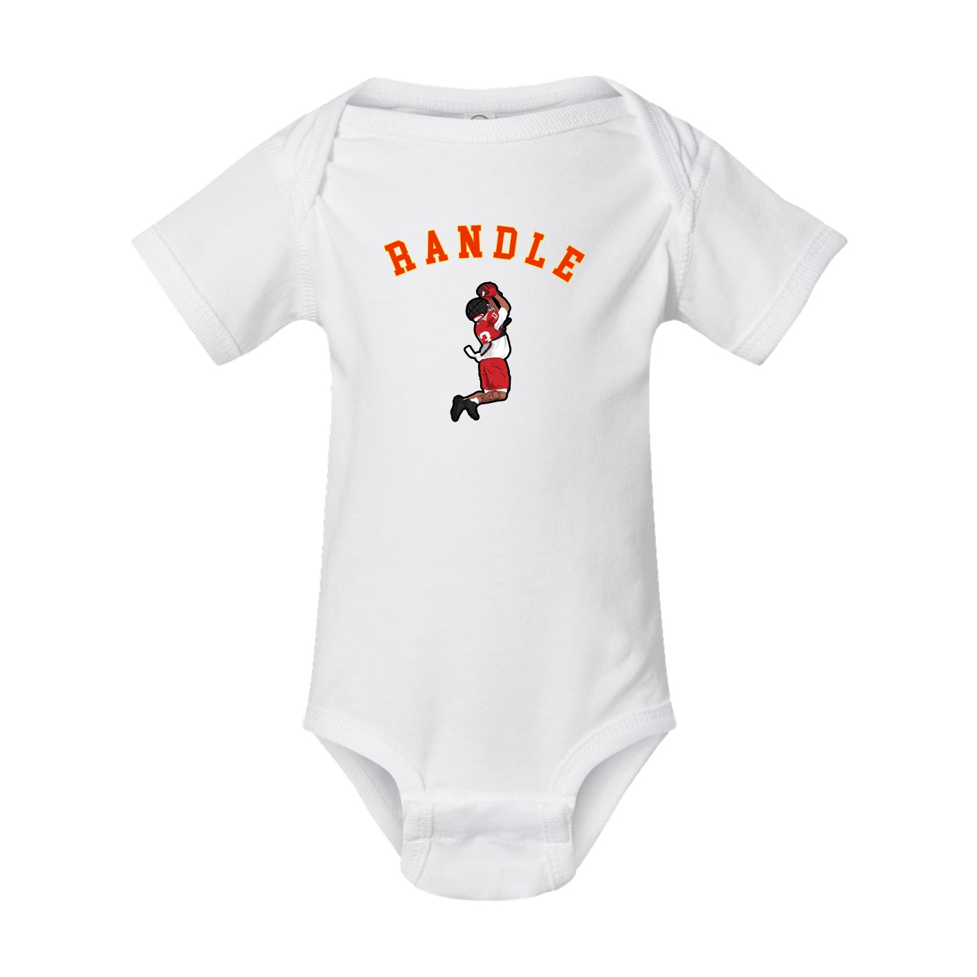 Baby Onesie — Shirsey Arch in White