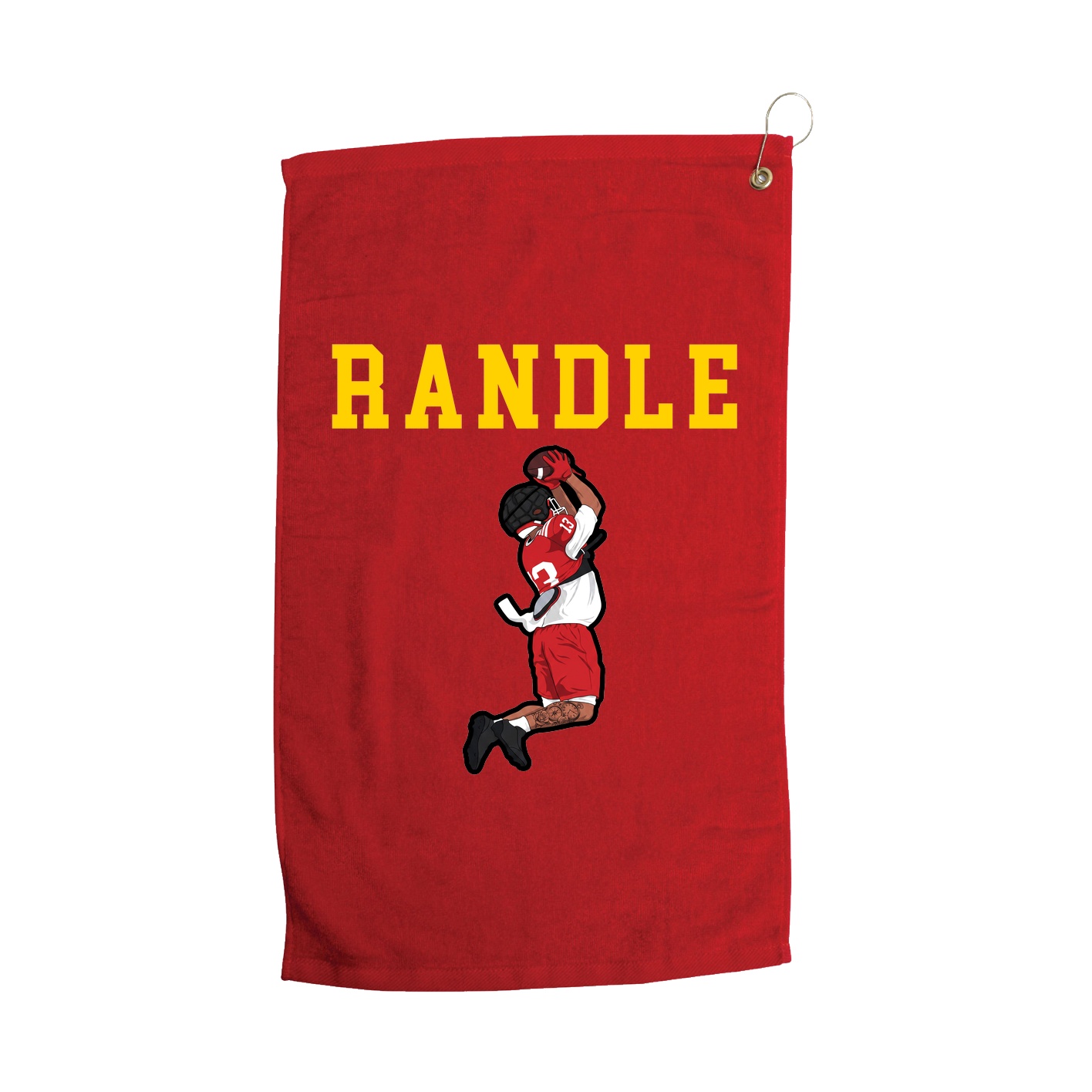 Golf Towel — Shirsey in Red