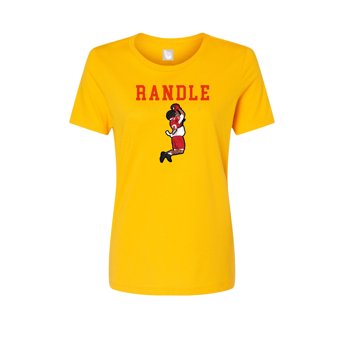 Fitted Women's Tee — Shirsey in Gold