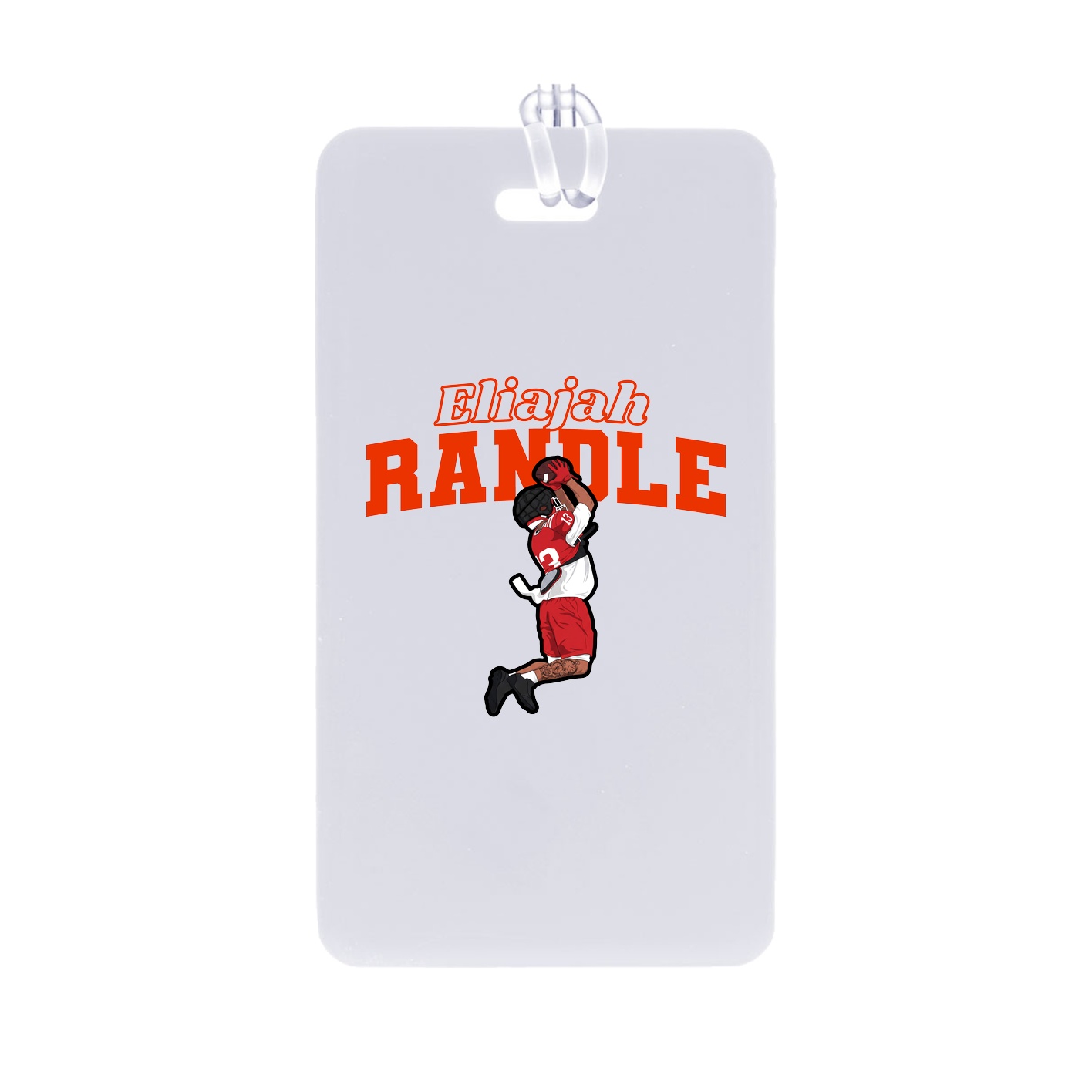Bag Tag — Name Arch in Classic