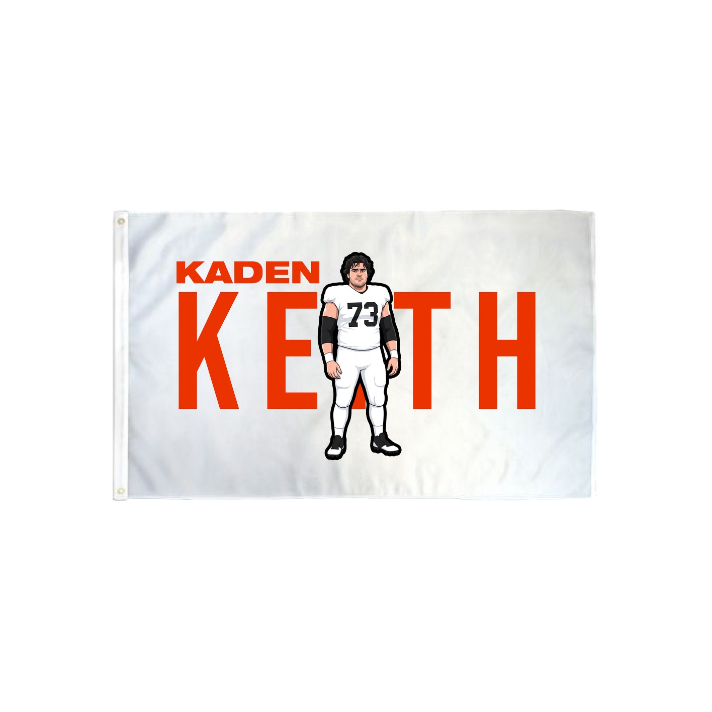 3x5 Flag — Player Name in Classic