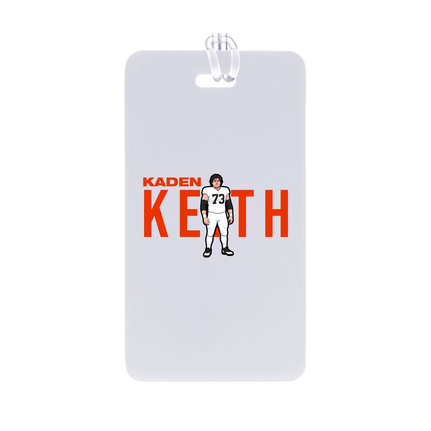 Bag Tag — Player Name in Classic