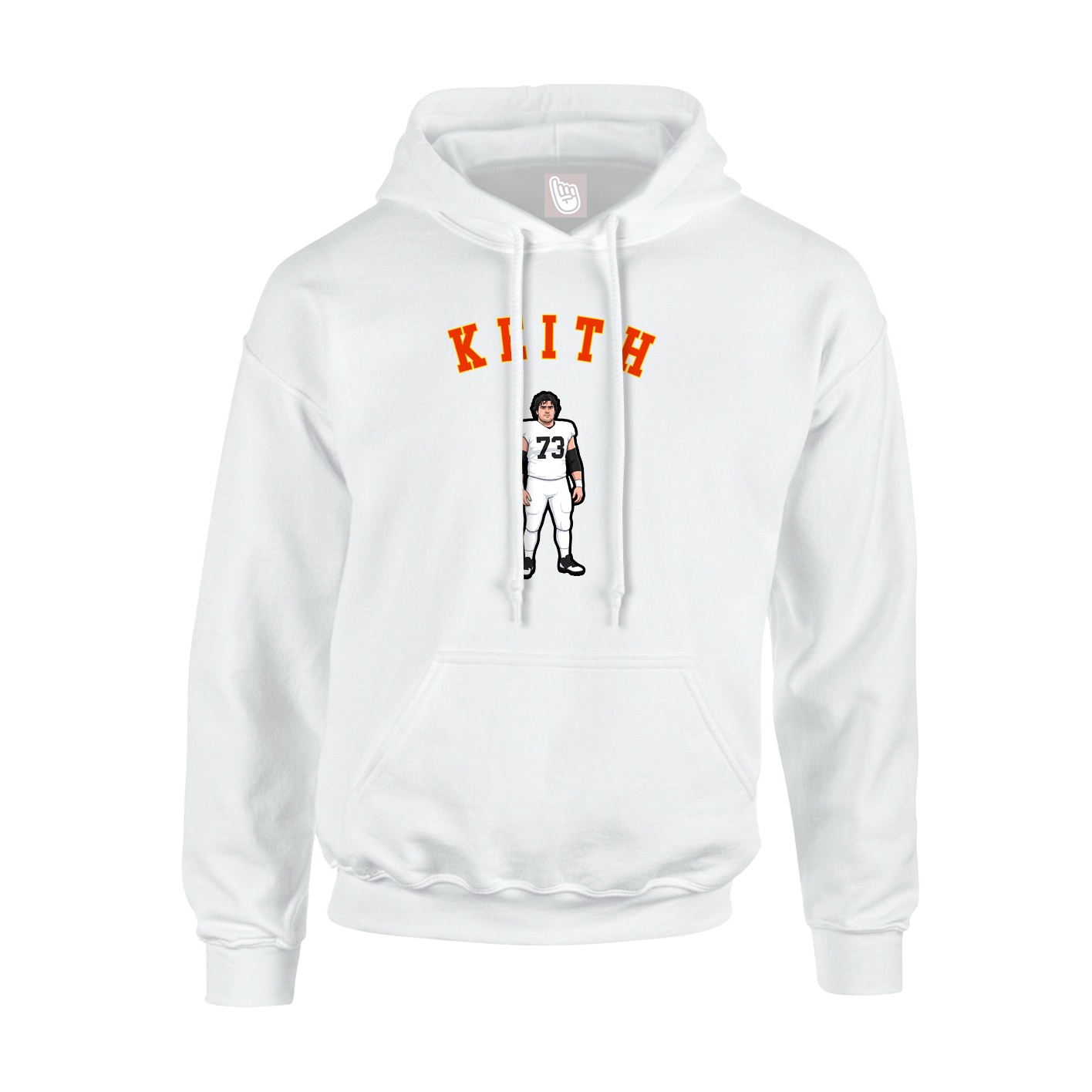 Hoodie — Shirsey Arch in White