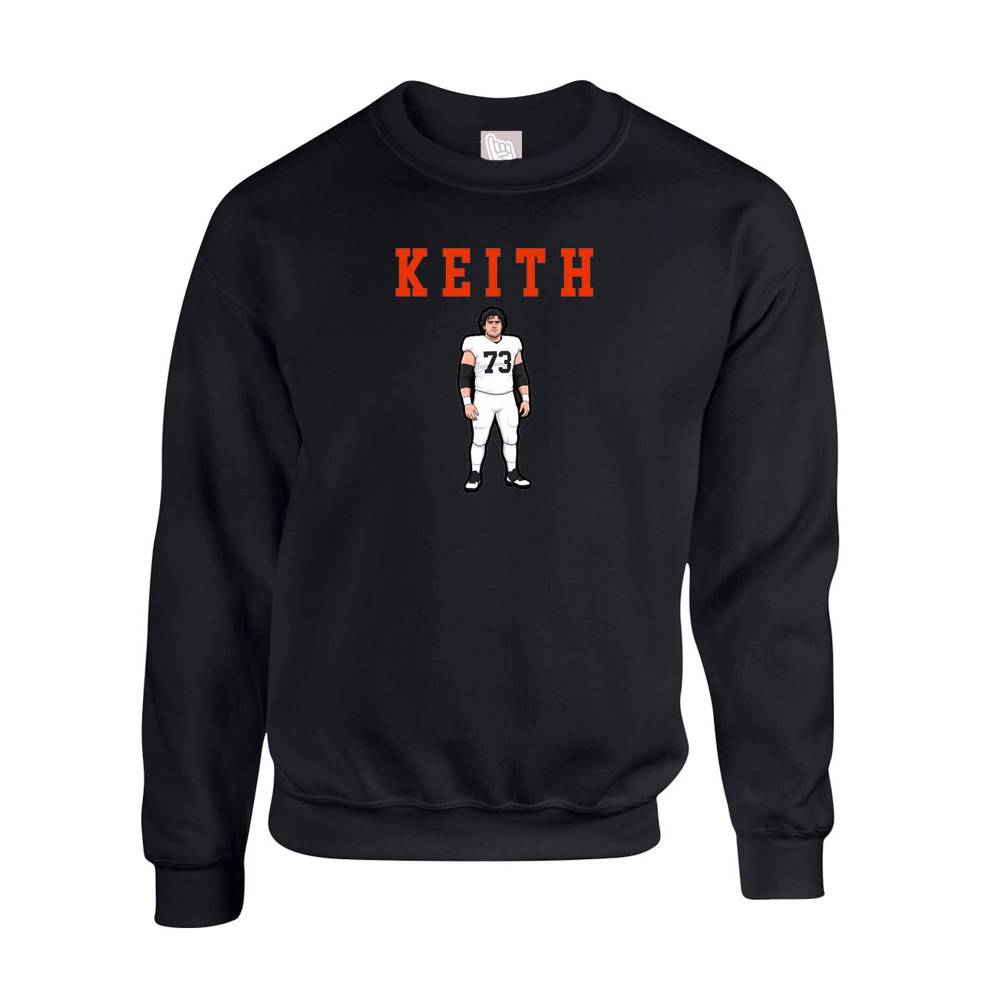 Fleece Crew — Shirsey in Black