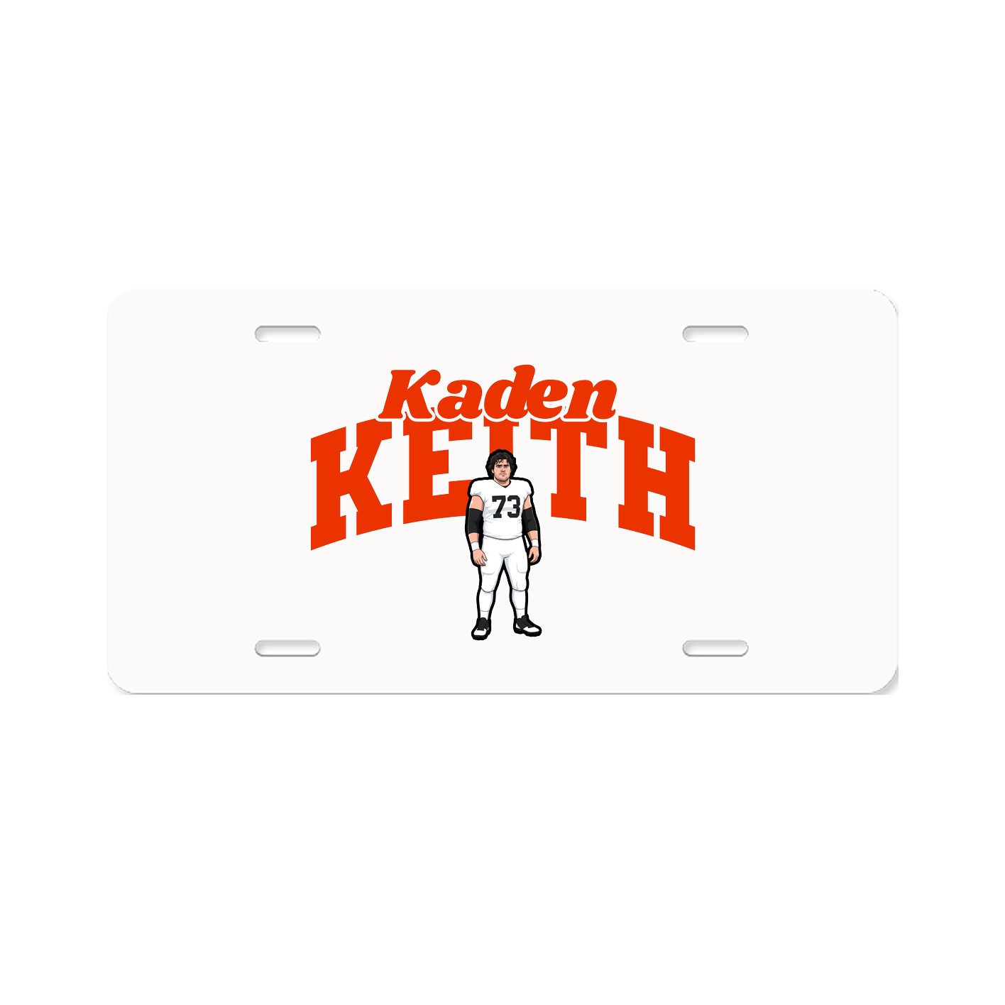 License Plate — Signature Arch in Classic