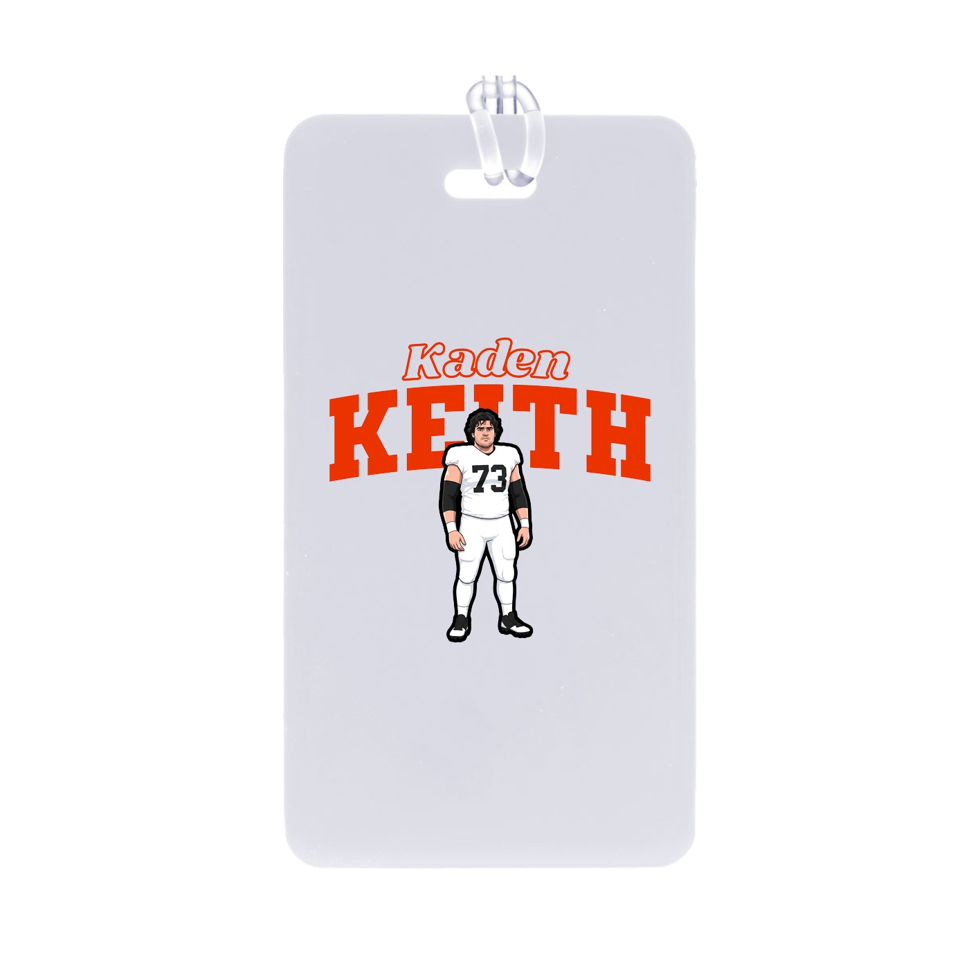 Bag Tag — Name Arch in Classic