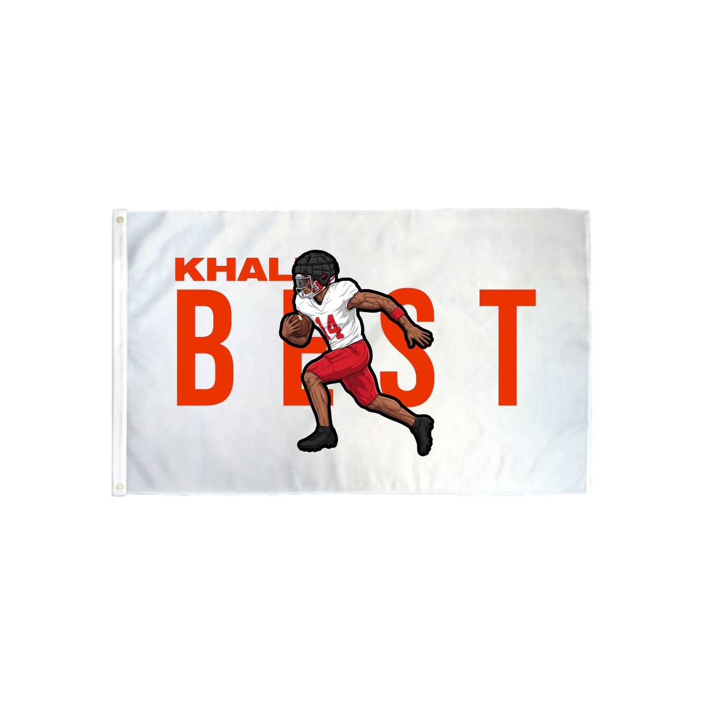 3x5 Flag — Player Name in Classic