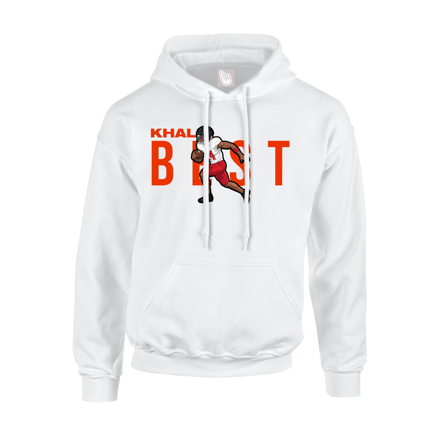 Hoodie — Player Name in White