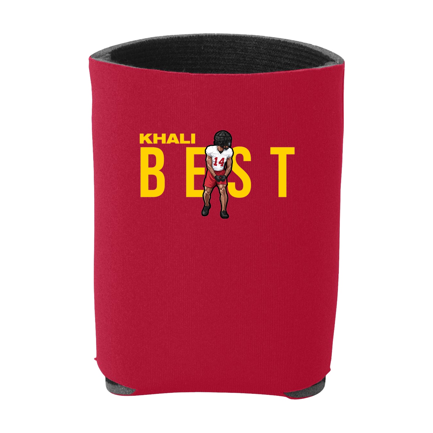 Can Holder — Player Name in Red