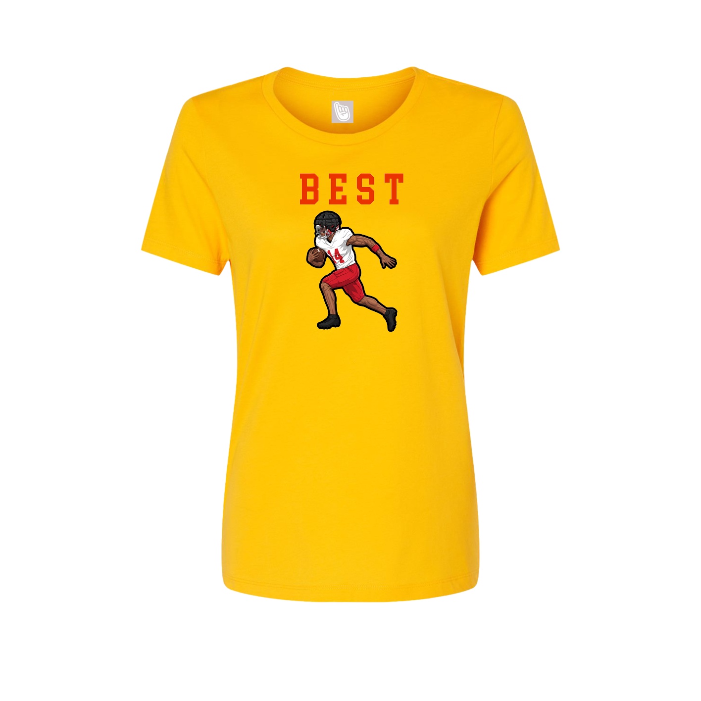 Fitted Women's Tee — Shirsey in Gold