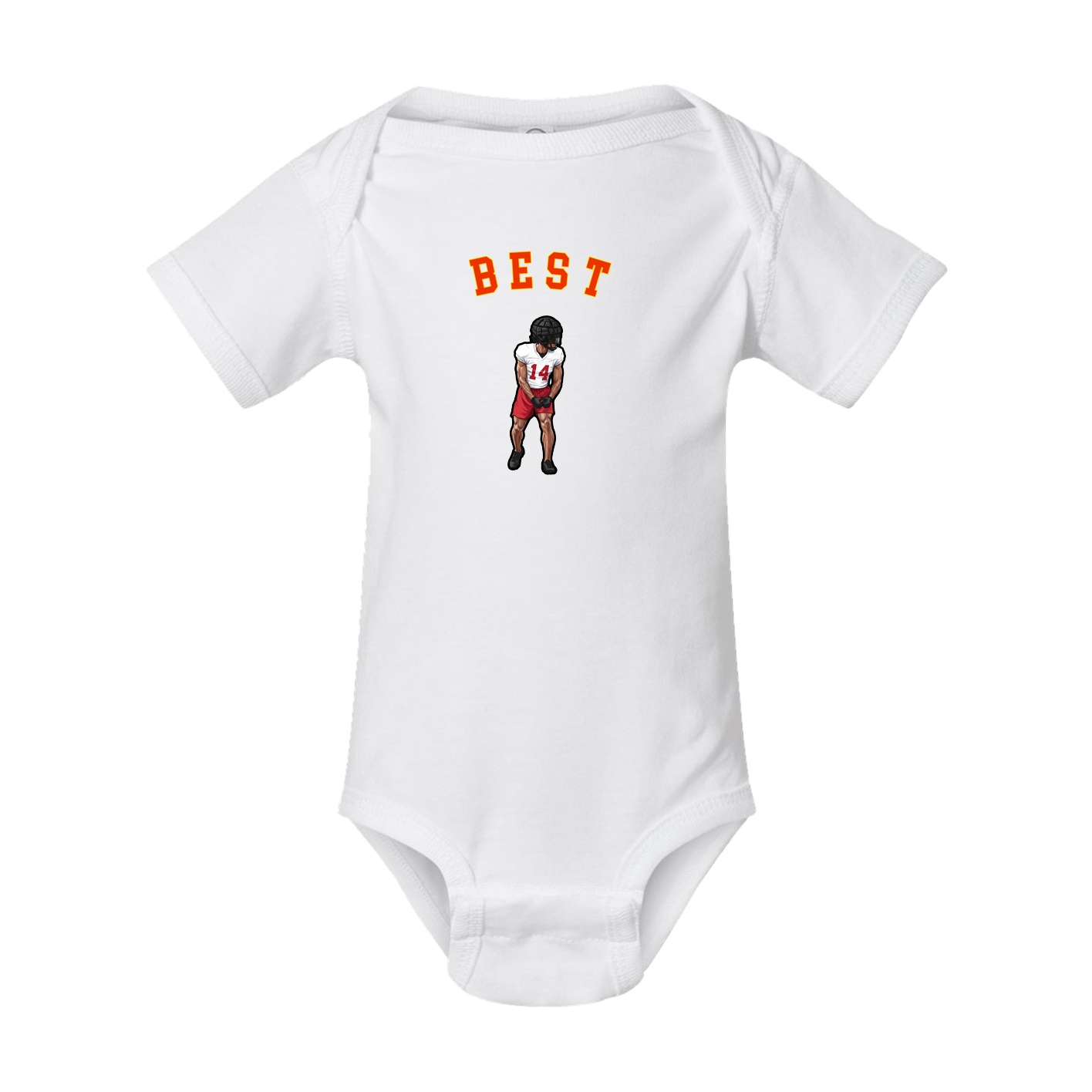 Baby Onesie — Shirsey Arch in White
